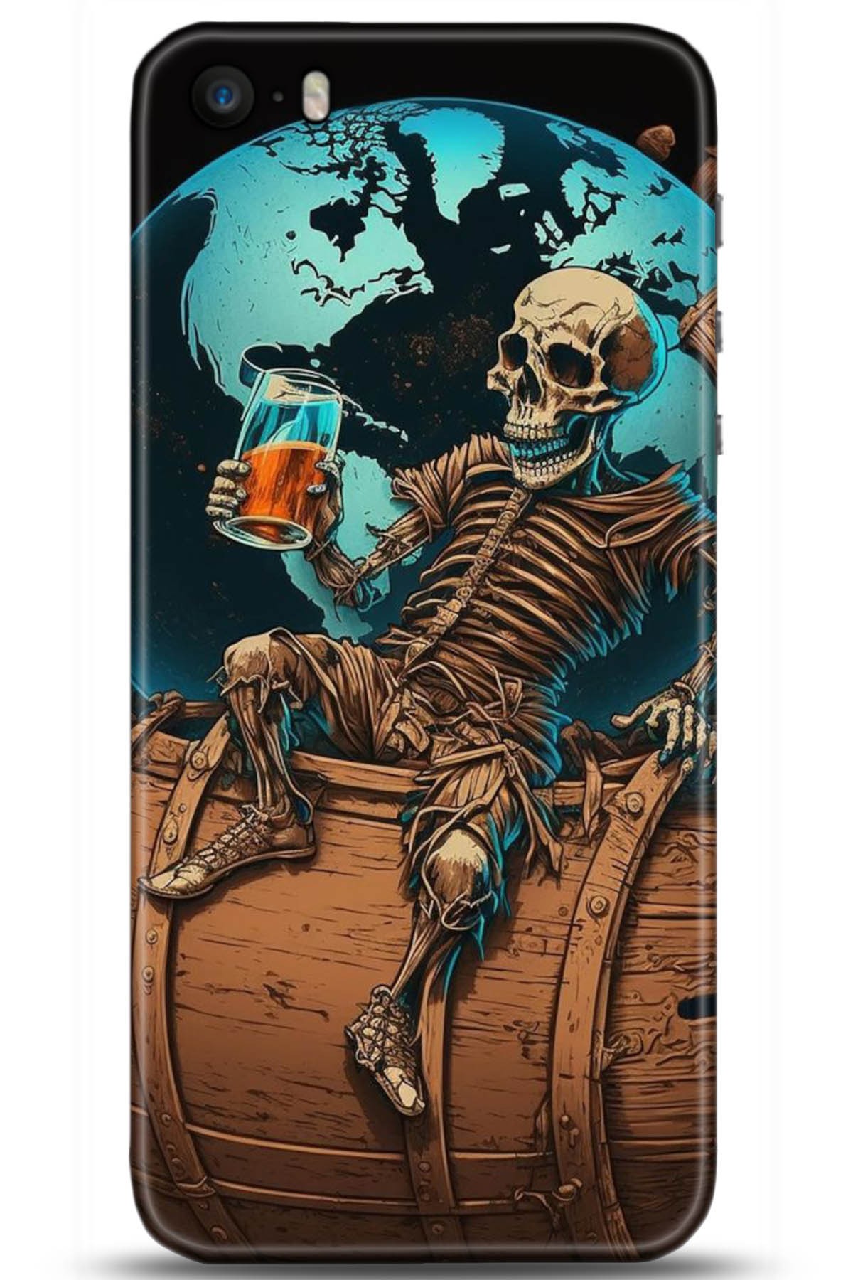 Apple iPhone 5S Uyumlu Kılıf HD Baskılı Kılıf - Followed Institution 5054