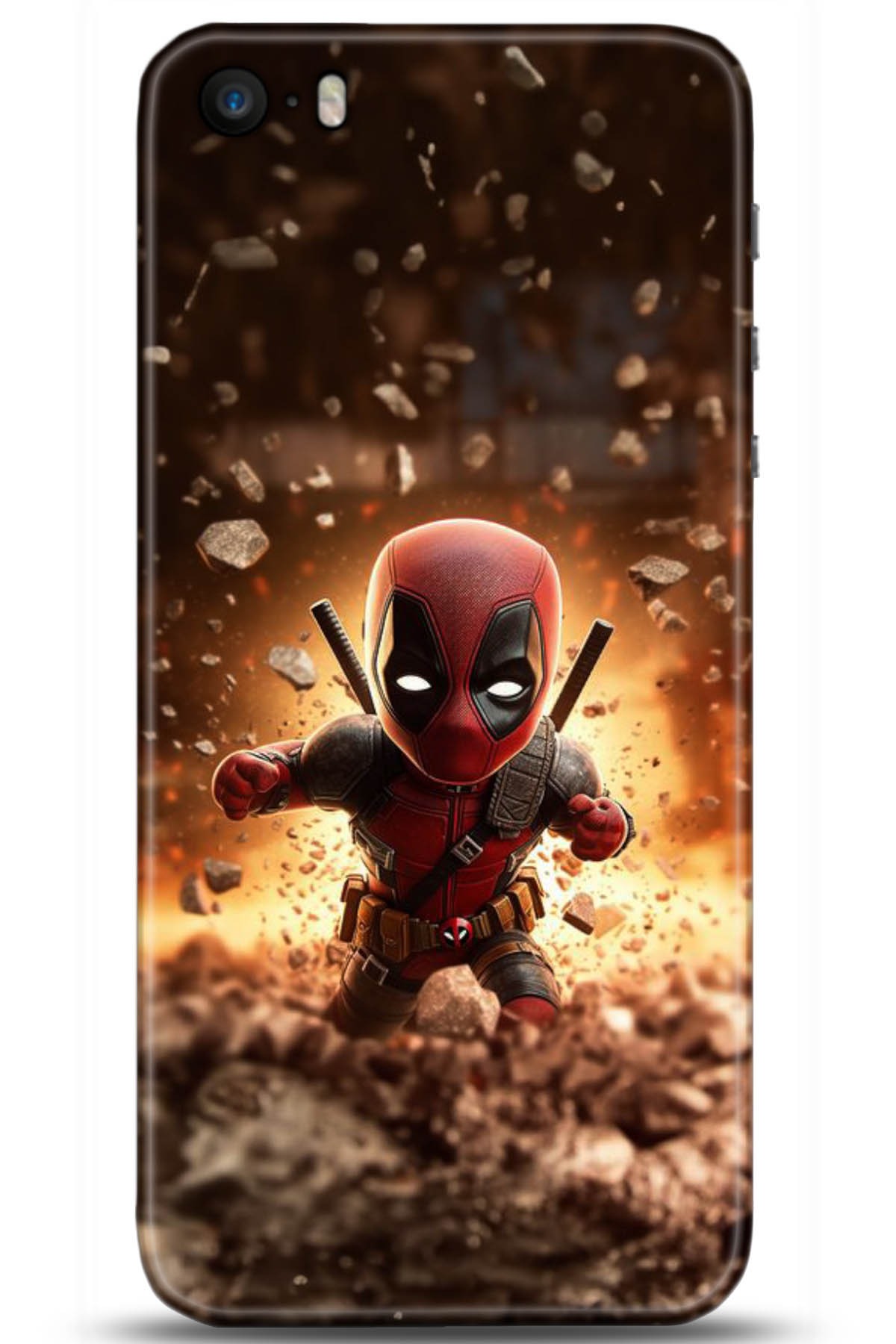 Apple iPhone 5S Uyumlu Kılıf HD Baskılı Kılıf - Followed Institution 5082