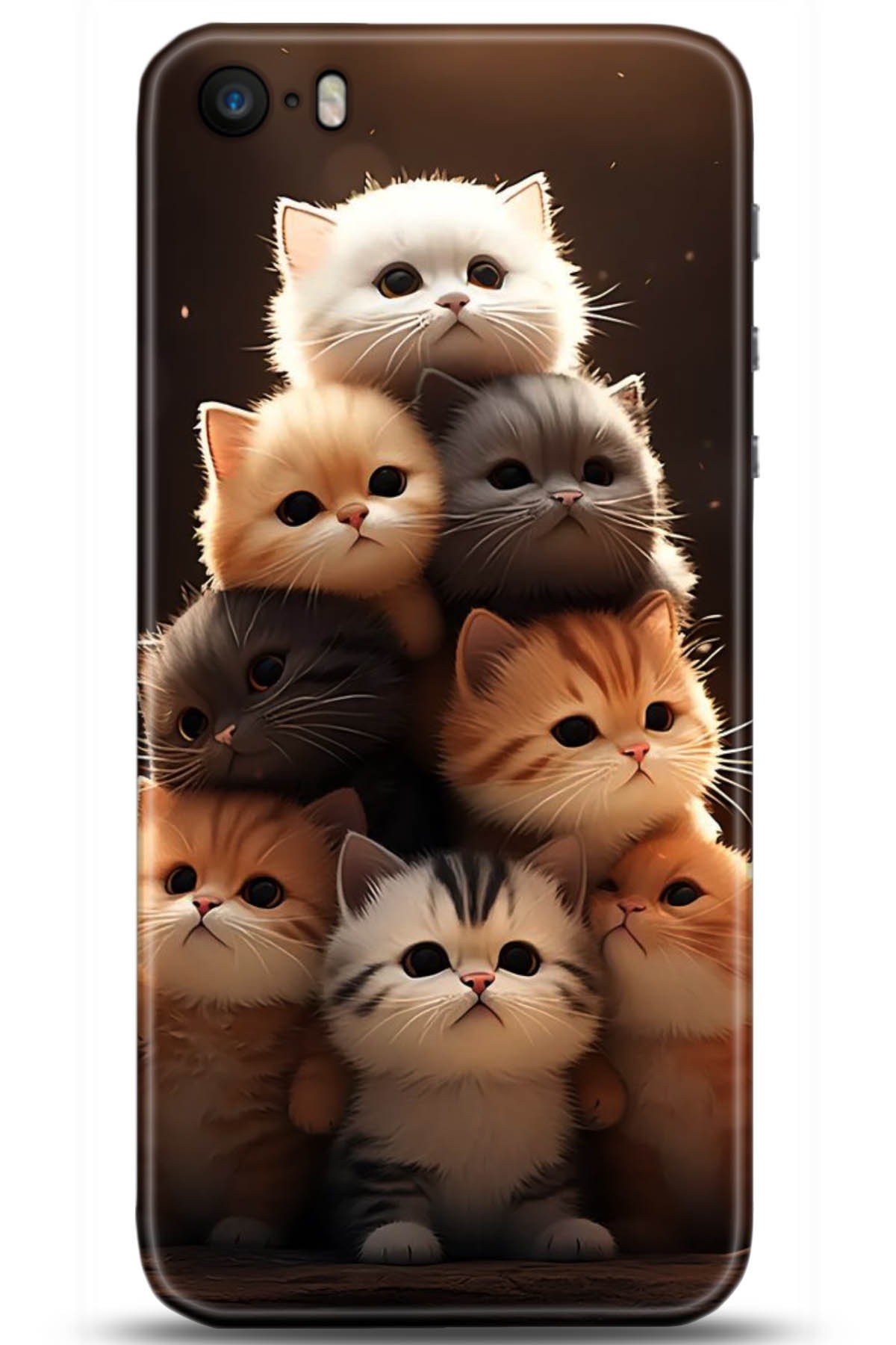 Apple iPhone 5S Uyumlu Kılıf HD Baskılı Kılıf - Followed Institution 5113