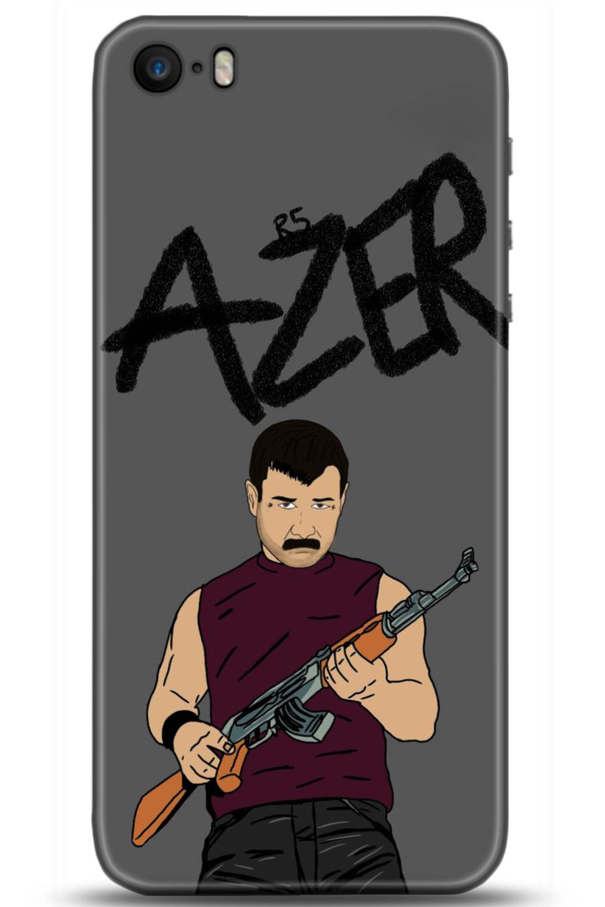 Apple iPhone 5S Uyumlu Kılıf HD Baskılı Kılıf - Followed Institution 5128