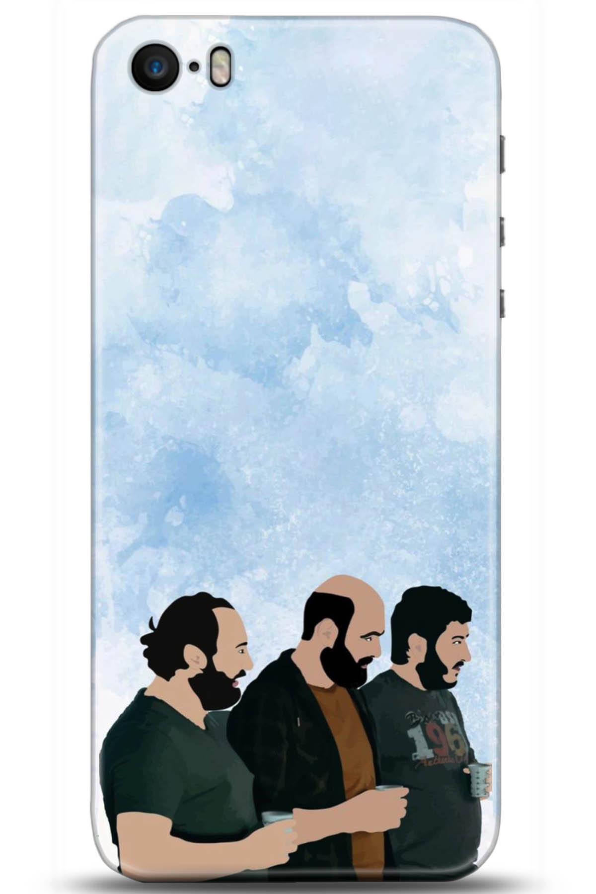 Apple iPhone 5S Uyumlu Kılıf HD Baskılı Kılıf - Followed Institution 5158