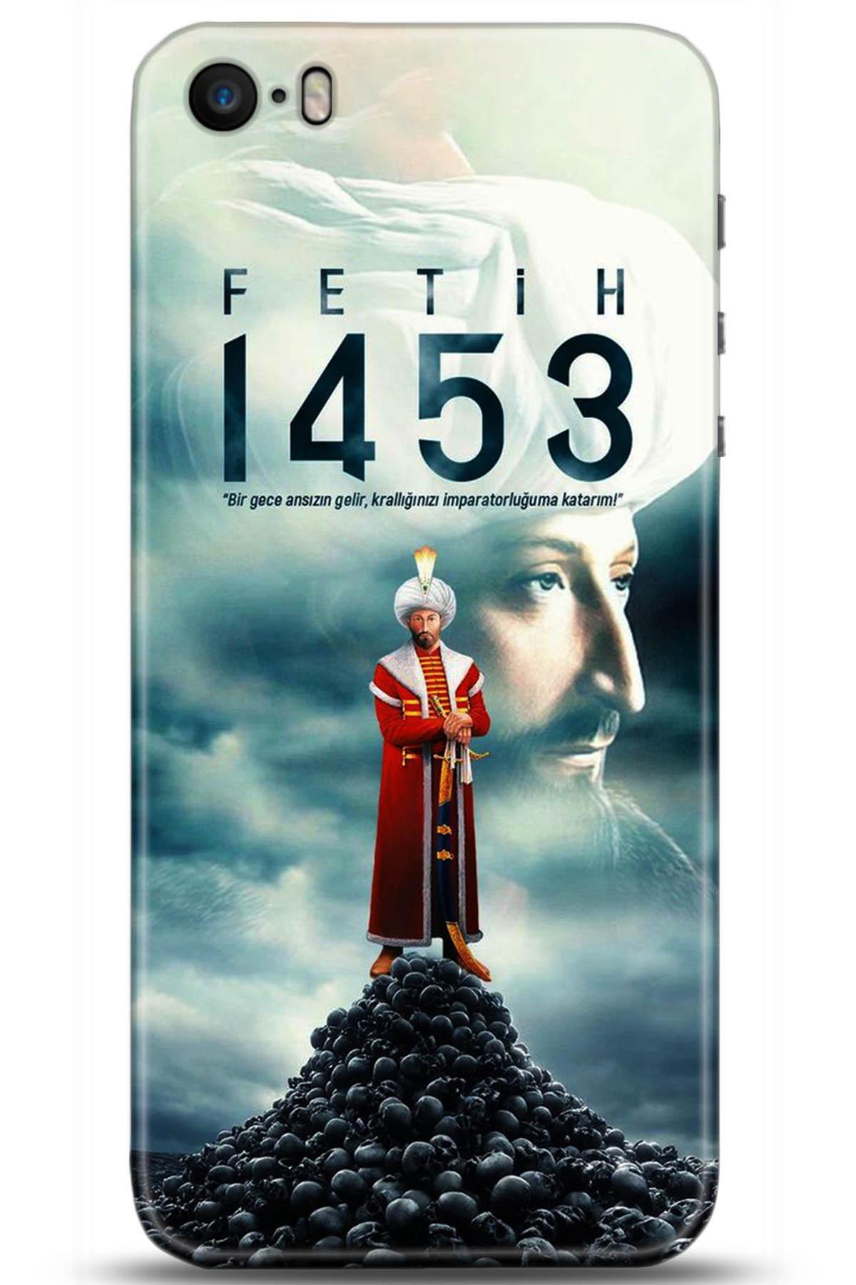 Apple iPhone 5S Uyumlu Kılıf HD Baskılı Kılıf - Followed Institution 5219