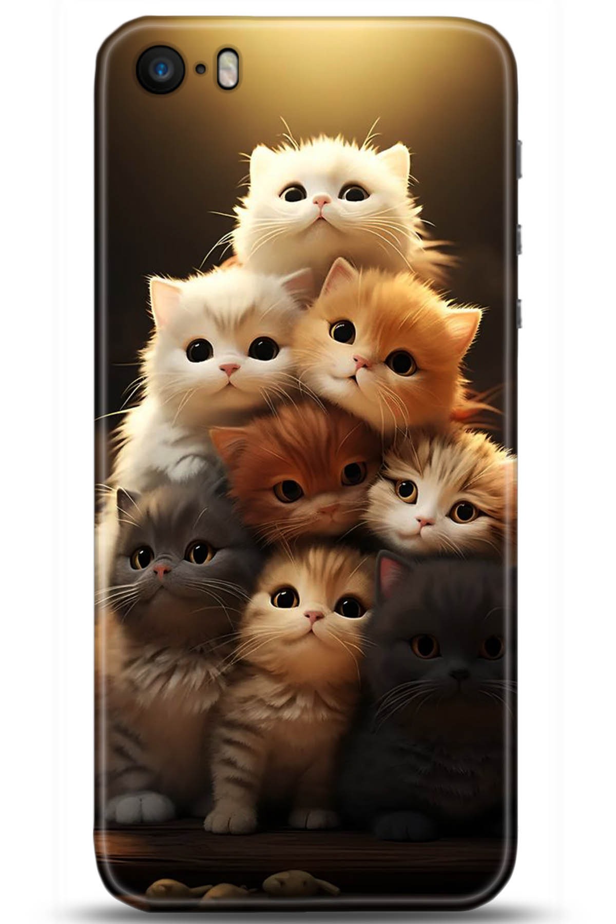 Apple iPhone 5S Uyumlu Kılıf HD Baskılı Kılıf - Followed Institution 5254