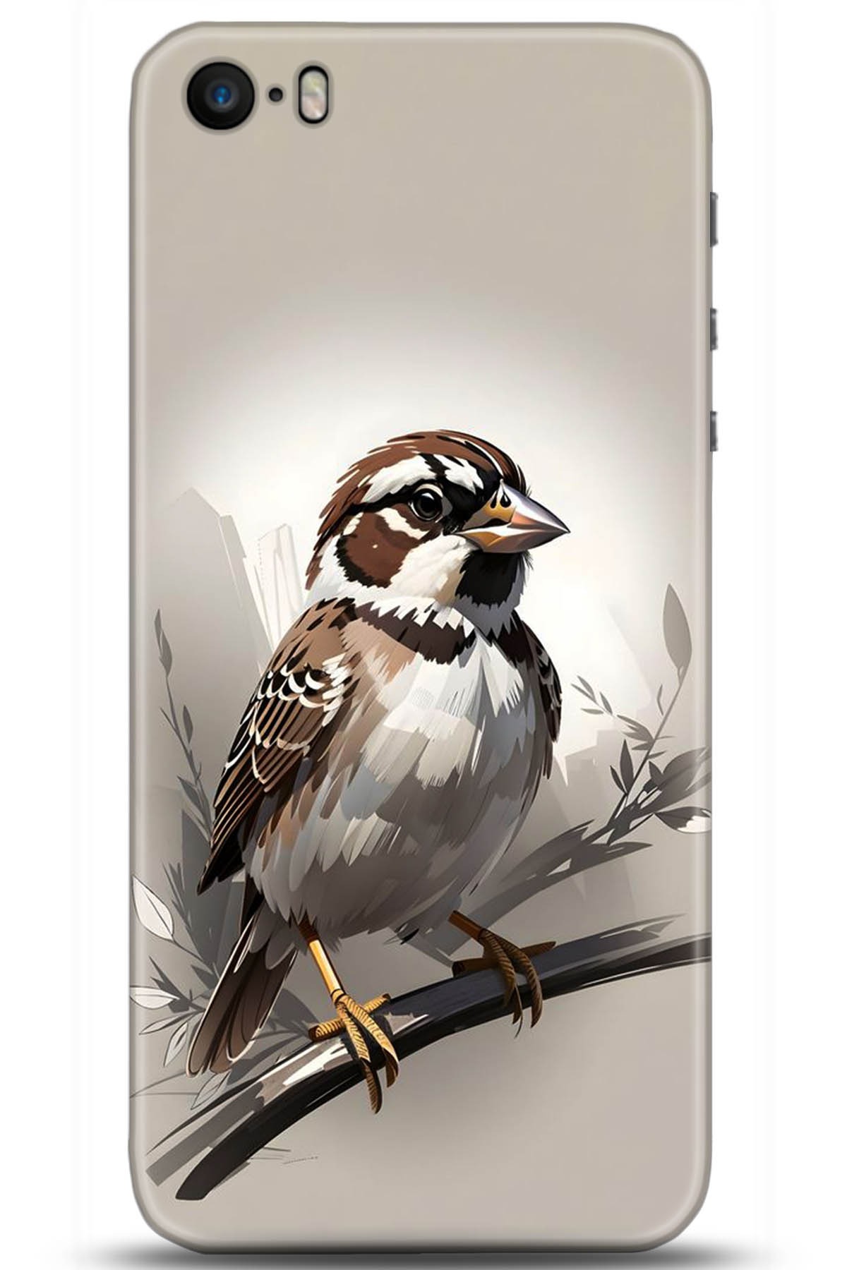 Apple iPhone 5S Uyumlu Kılıf HD Baskılı Kılıf - Followed Institution 5258