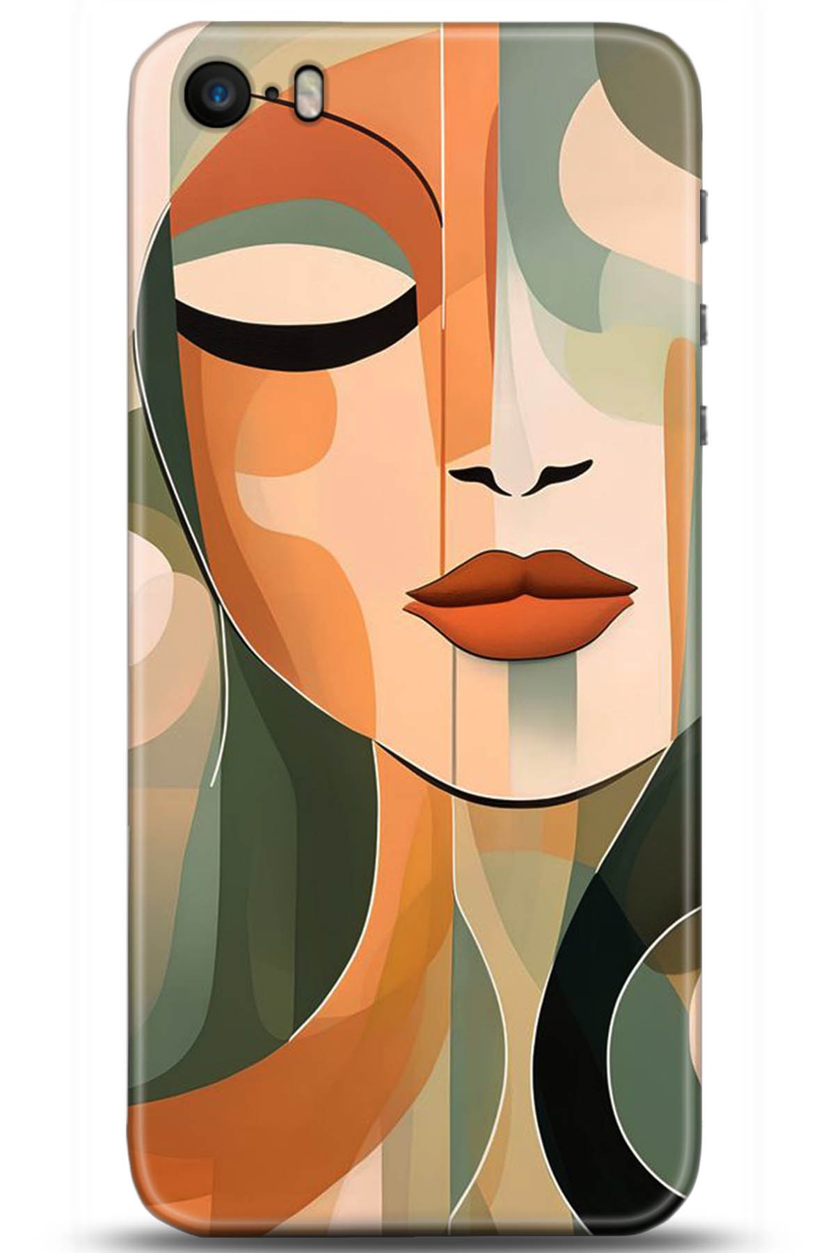 Apple iPhone 5S Uyumlu Kılıf HD Baskılı Kılıf - Followed Institution 5279