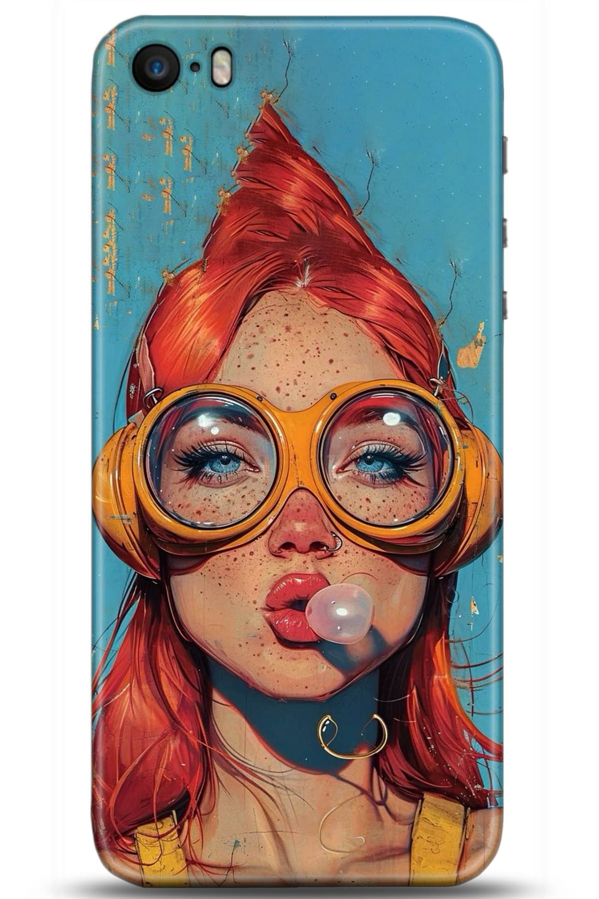 Apple iPhone 5S Uyumlu Kılıf HD Baskılı Kılıf - Followed Institution 5286