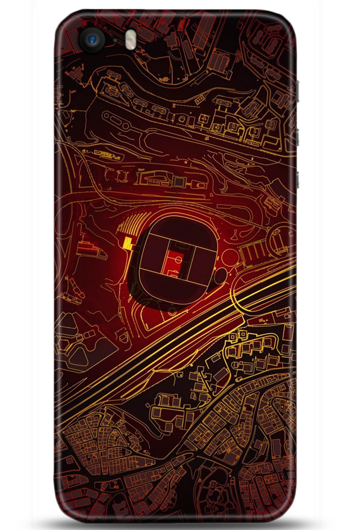 Apple iPhone 5S Uyumlu Kılıf HD Baskılı Kılıf - Followed Institution 5297