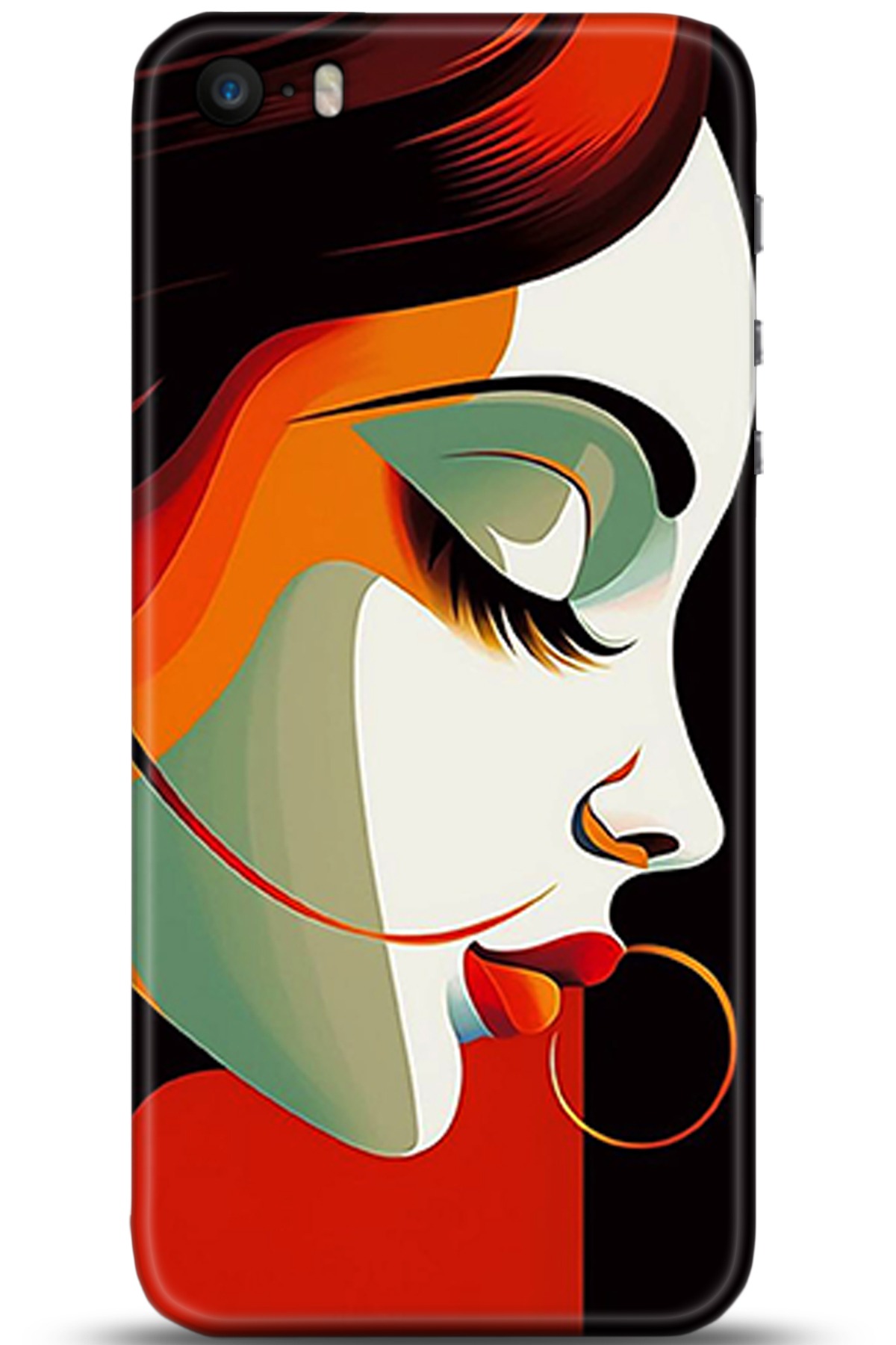 Apple iPhone 5S Uyumlu Kılıf HD Baskılı Kılıf - Followed Institution 5324