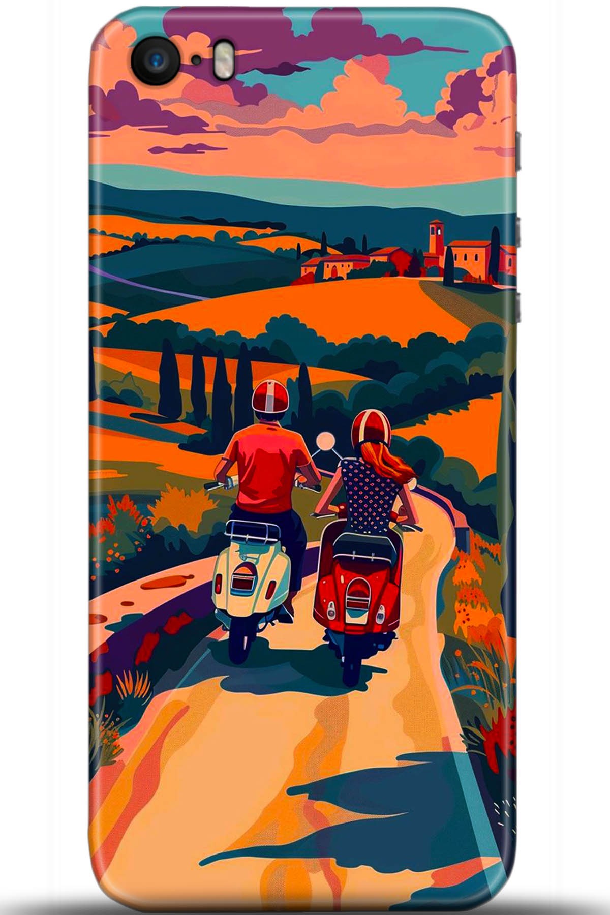 Apple iPhone 5S Uyumlu Kılıf HD Baskılı Kılıf - Followed Institution 5390