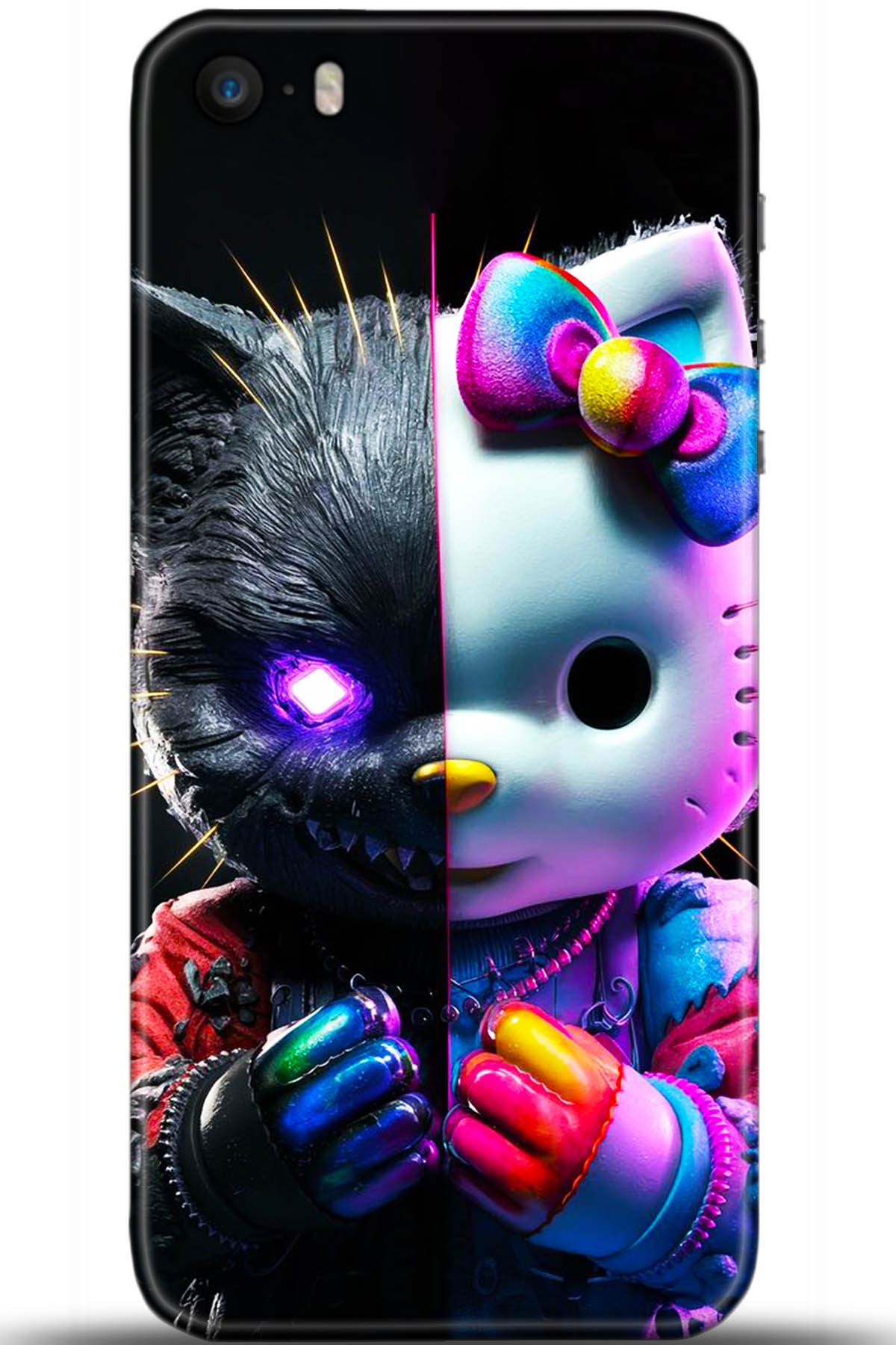 Apple iPhone 5S Uyumlu Kılıf HD Baskılı Kılıf - Followed Institution 5406