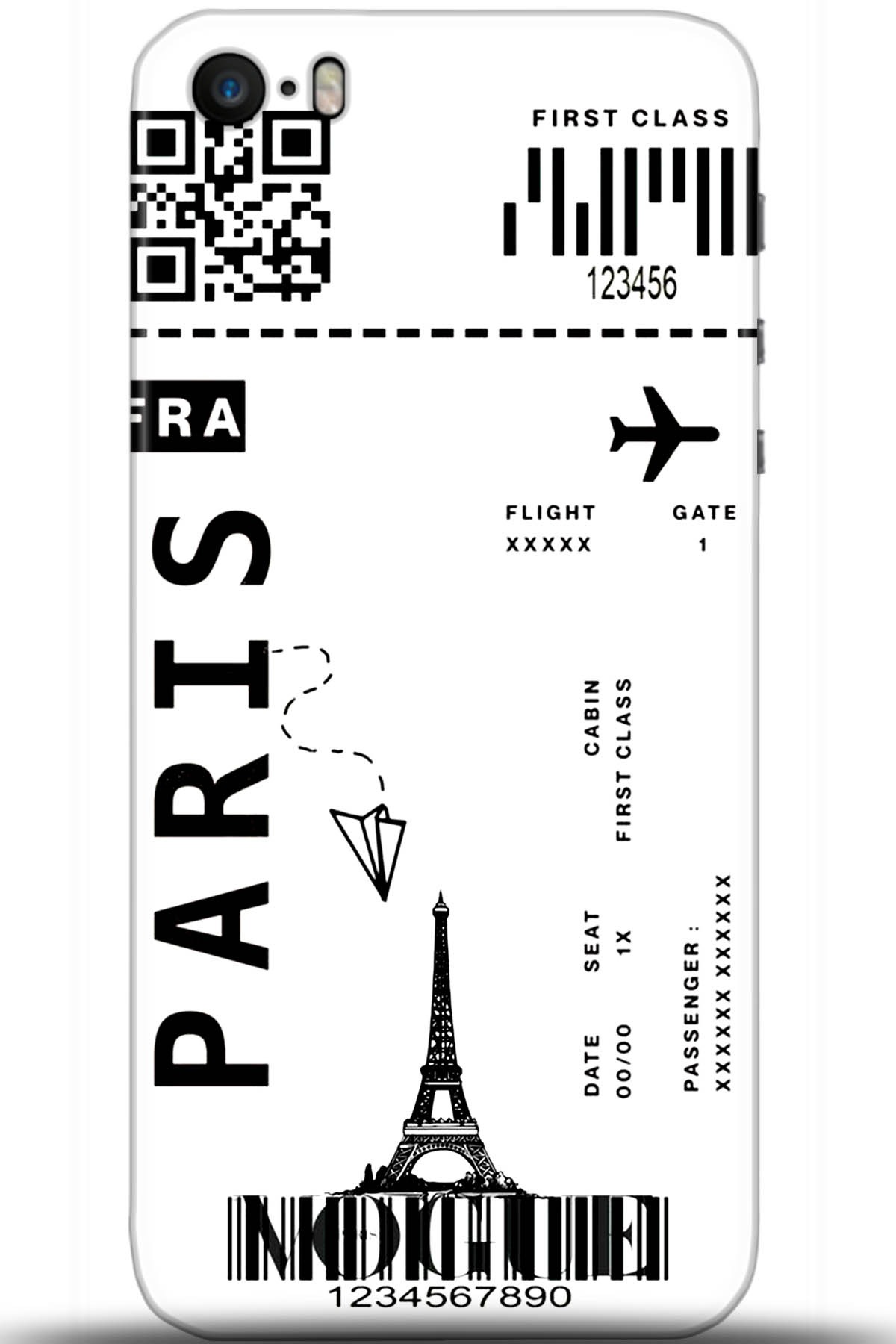 Apple iPhone 5S Uyumlu Kılıf HD Baskılı Kılıf - Followed Institution 5414