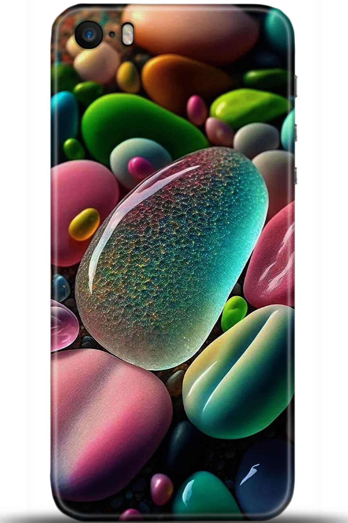 Apple iPhone 5S Uyumlu Kılıf HD Baskılı Kılıf - Followed Institution 5425