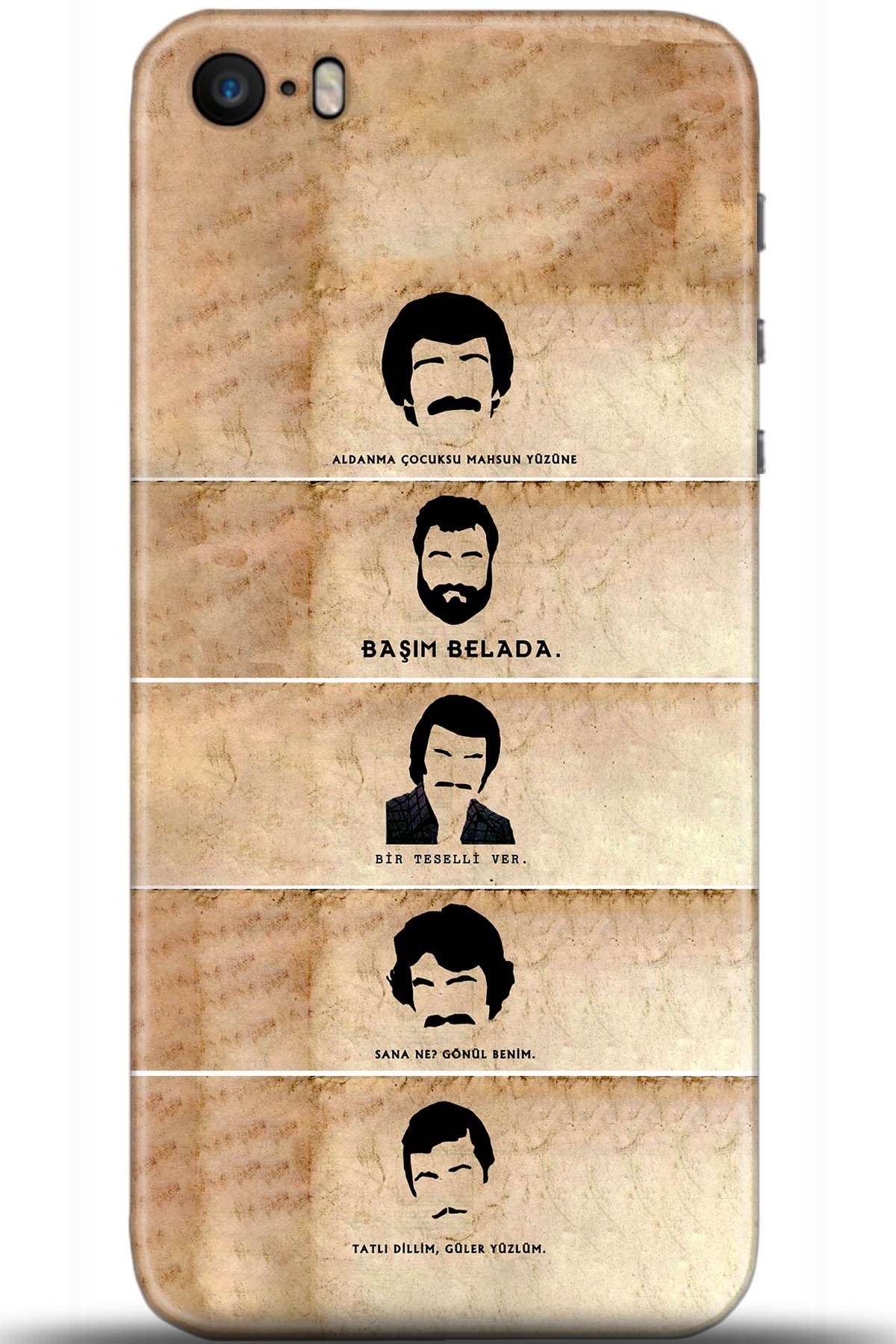 Apple iPhone 5S Uyumlu Kılıf HD Baskılı Kılıf - Followed Institution 5440