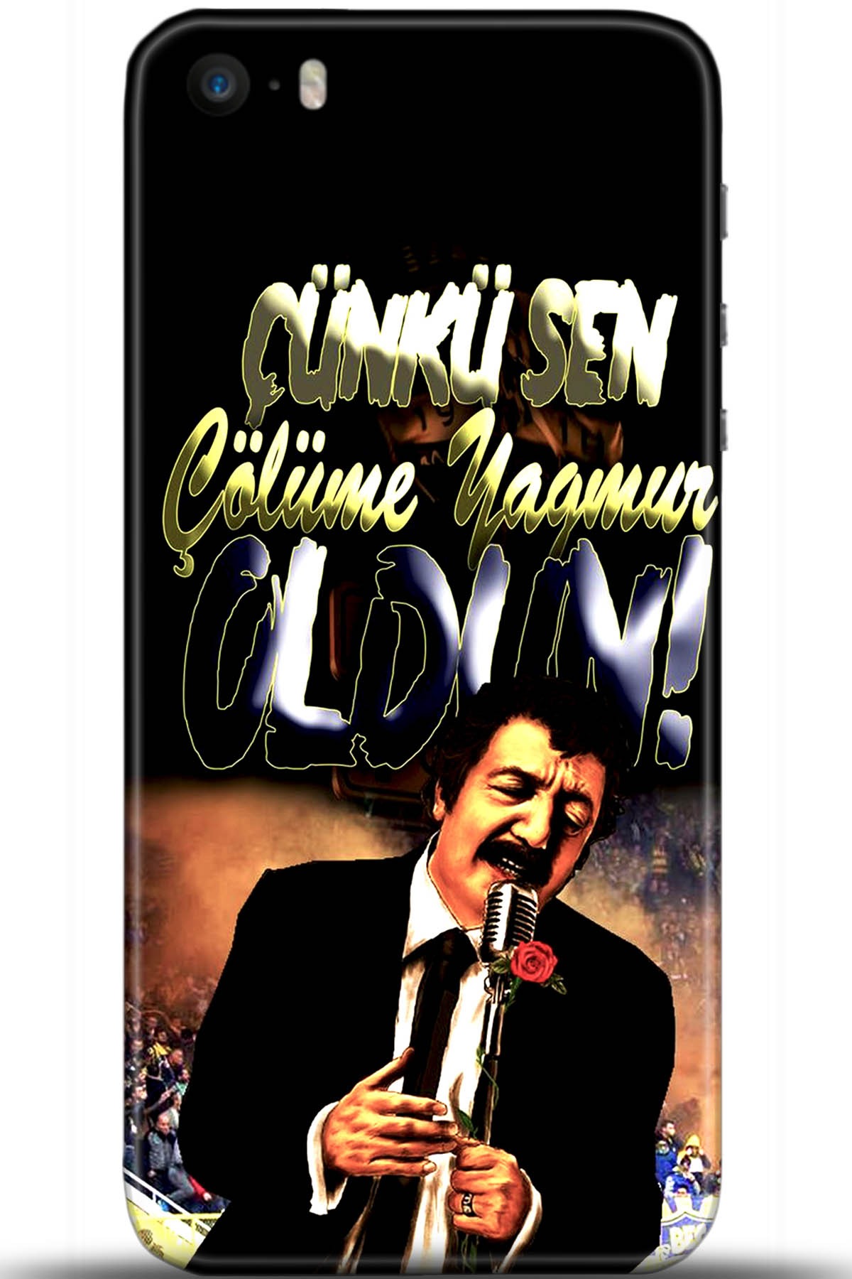 Apple iPhone 5S Uyumlu Kılıf HD Baskılı Kılıf - Followed Institution 5449