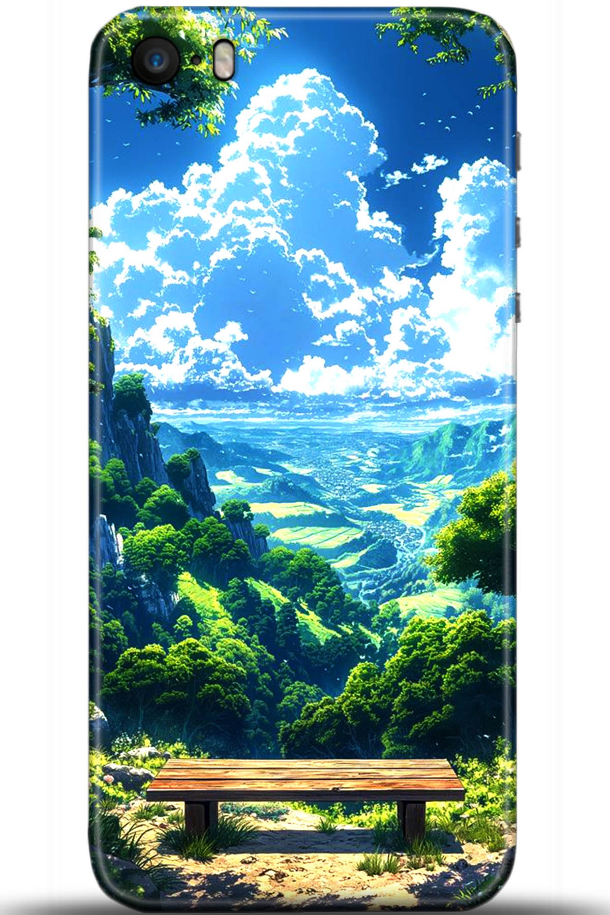 Apple iPhone 5S Uyumlu Kılıf HD Baskılı Kılıf - Followed Institution 5497