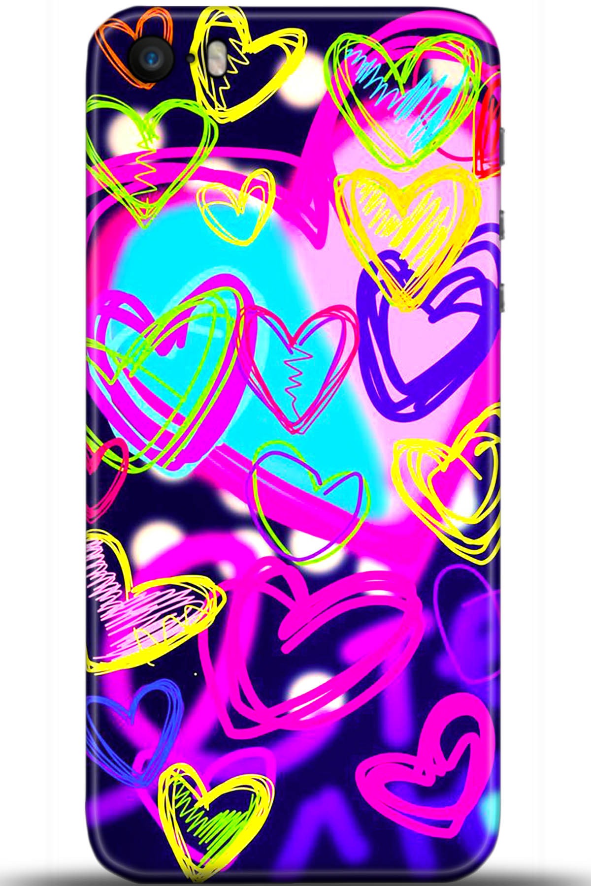 Apple iPhone 5S Uyumlu Kılıf HD Baskılı Kılıf - Followed Institution 5500