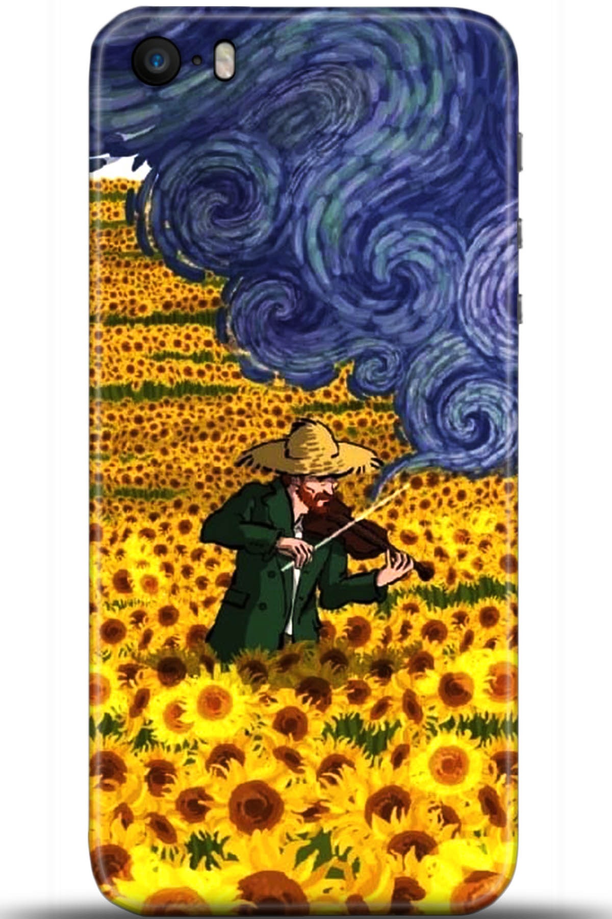 Apple iPhone 5S Uyumlu Kılıf HD Baskılı Kılıf - Followed Institution 5503