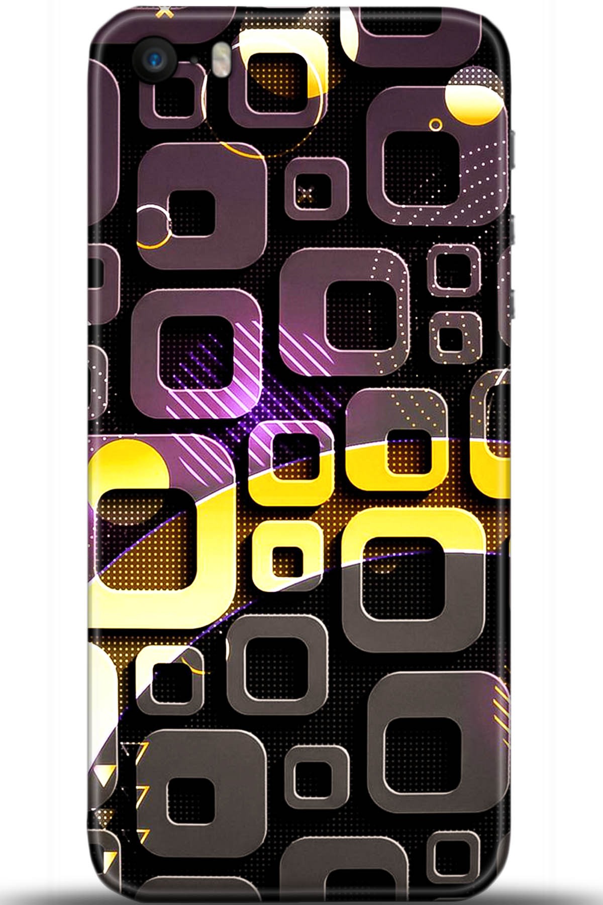 Apple iPhone 5S Uyumlu Kılıf HD Baskılı Kılıf - Followed Institution 5526