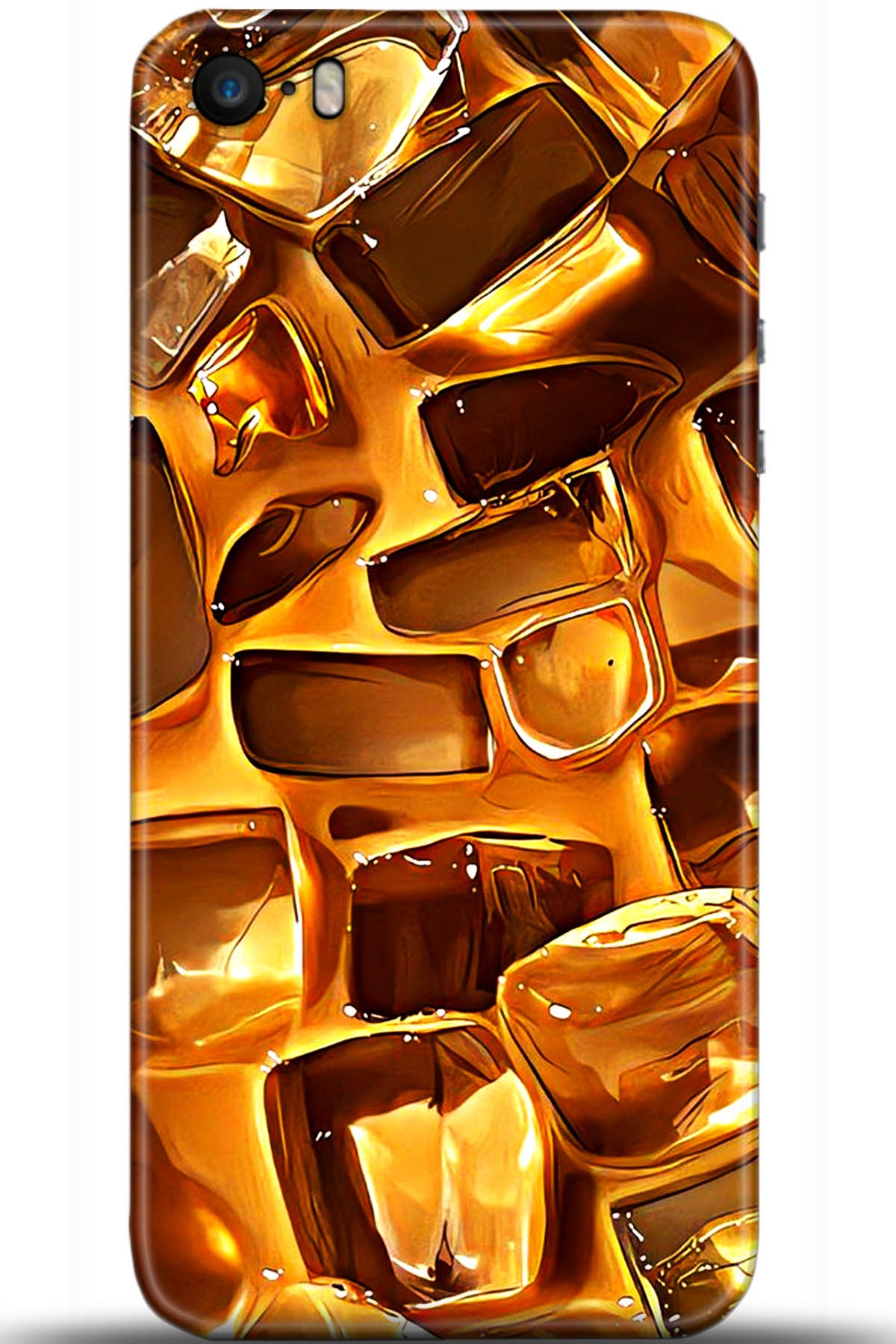 Apple iPhone 5S Uyumlu Kılıf HD Baskılı Kılıf - Followed Institution 5614