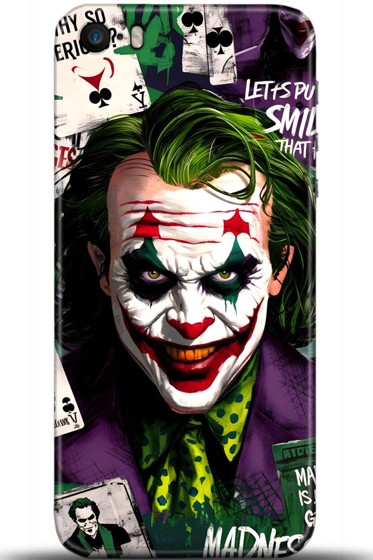 Apple iPhone 5S Uyumlu Kılıf HD Baskılı Kılıf - Followed Institution 5673