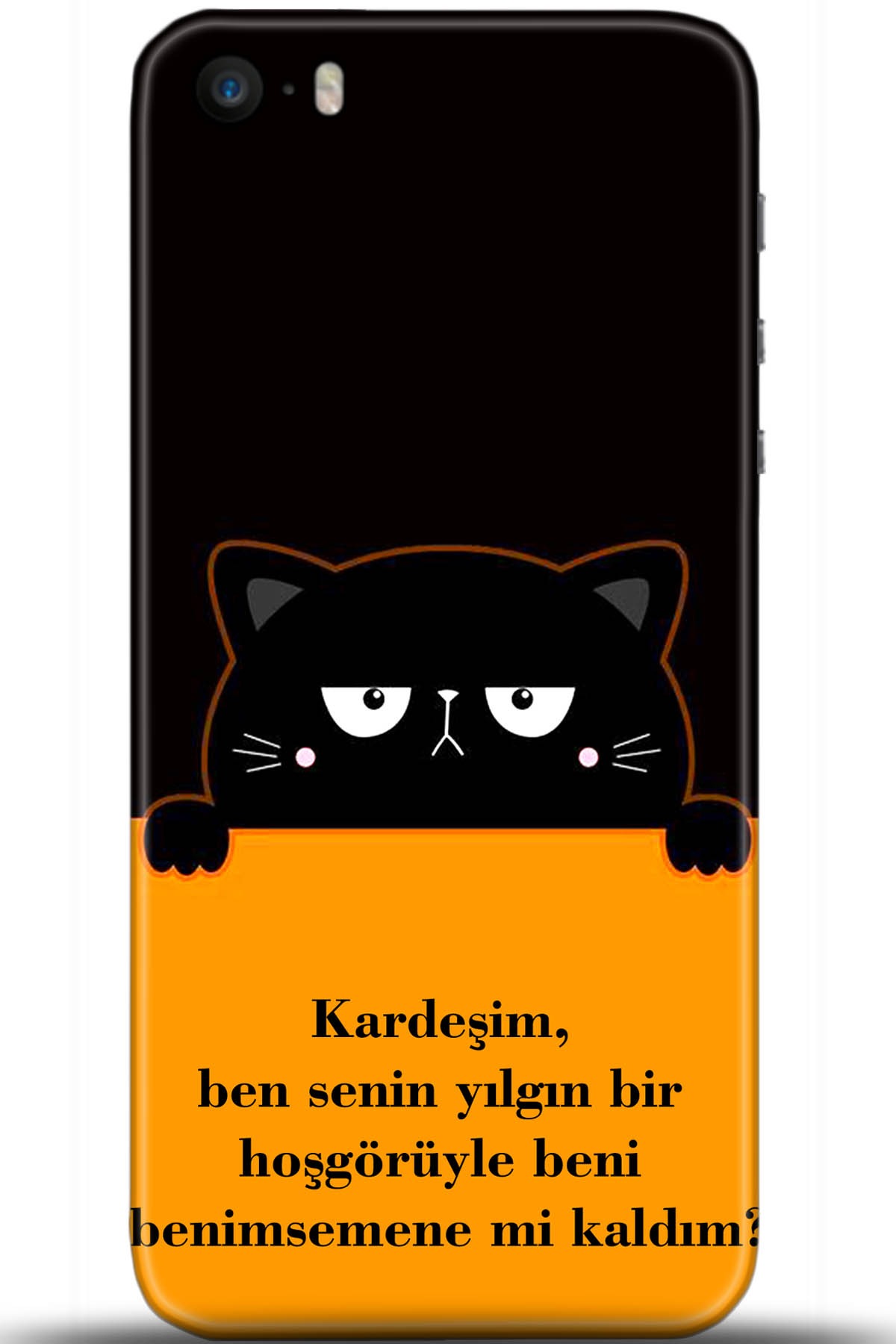 Apple iPhone 5S Uyumlu Kılıf HD Baskılı Kılıf - Followed Institution 5718