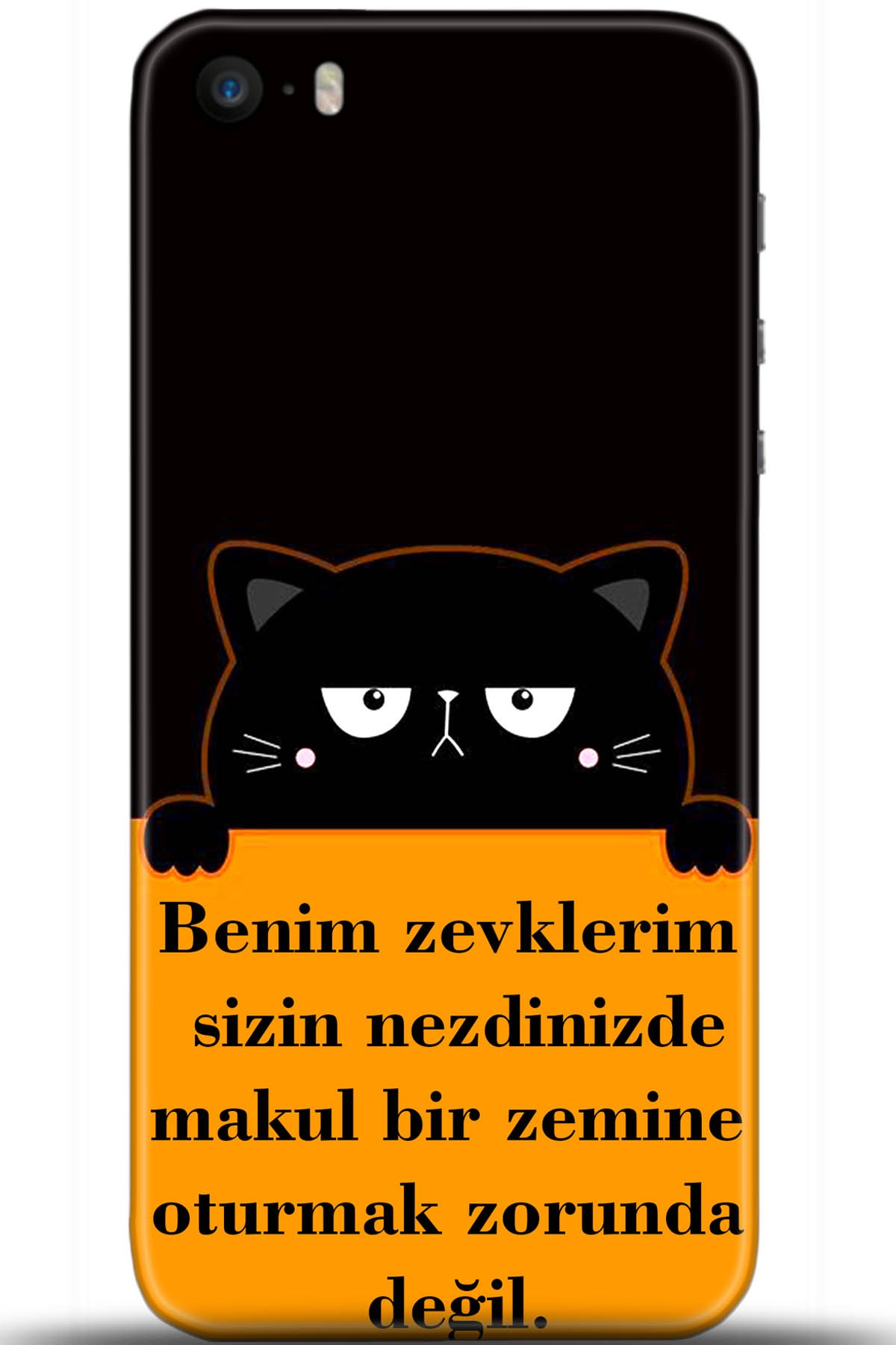 Apple iPhone 5S Uyumlu Kılıf HD Baskılı Kılıf - Followed Institution 5720