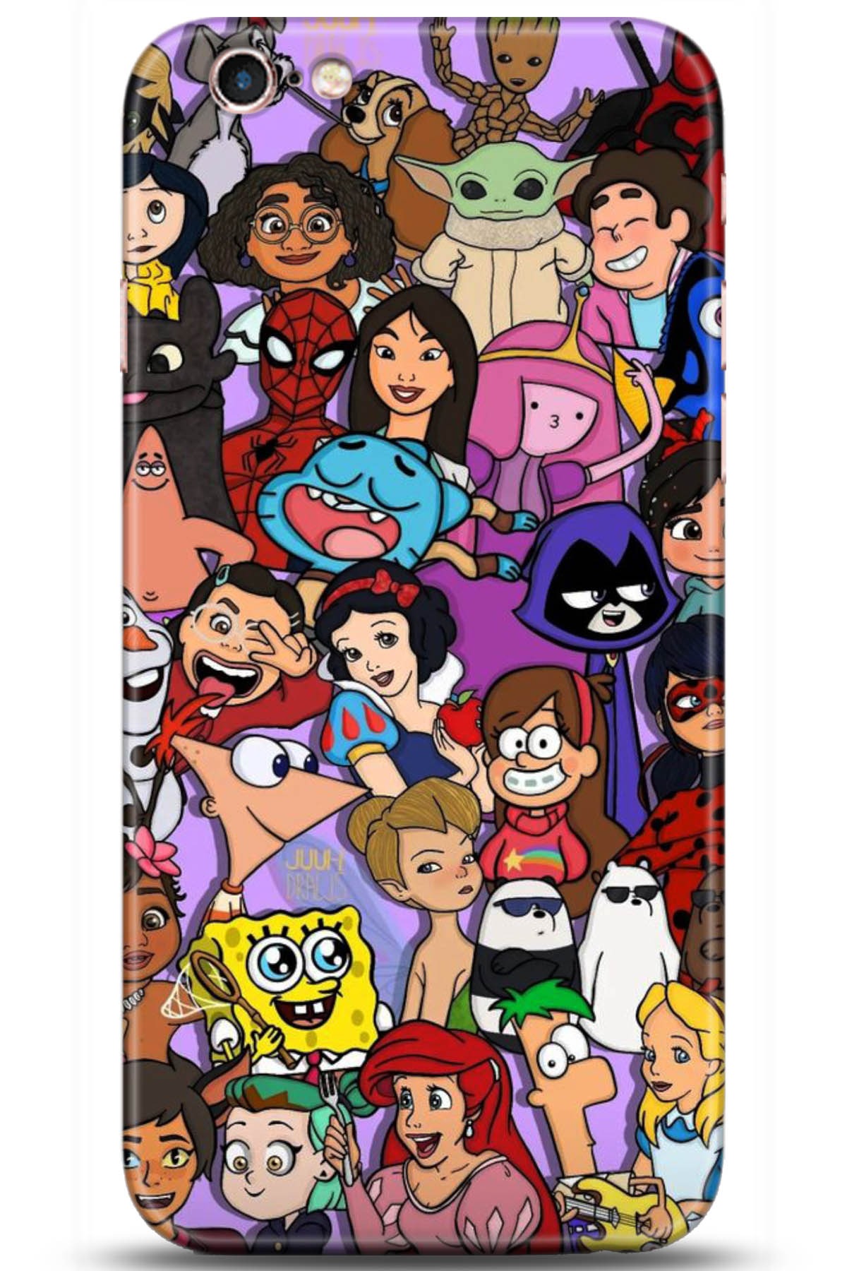 Apple iPhone 6S Plus Uyumlu Kılıf HD Baskılı Kılıf - Followed Institution 5168