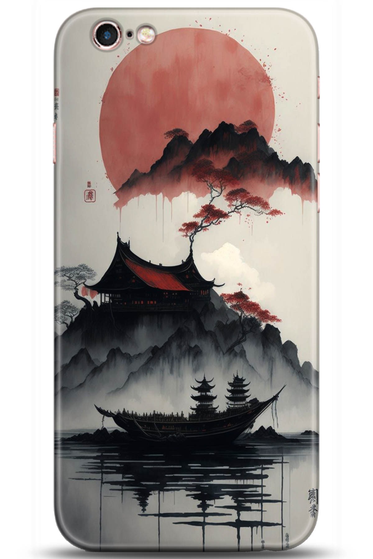 Apple iPhone 6S Plus Uyumlu Kılıf HD Baskılı Kılıf - Followed Institution 5174