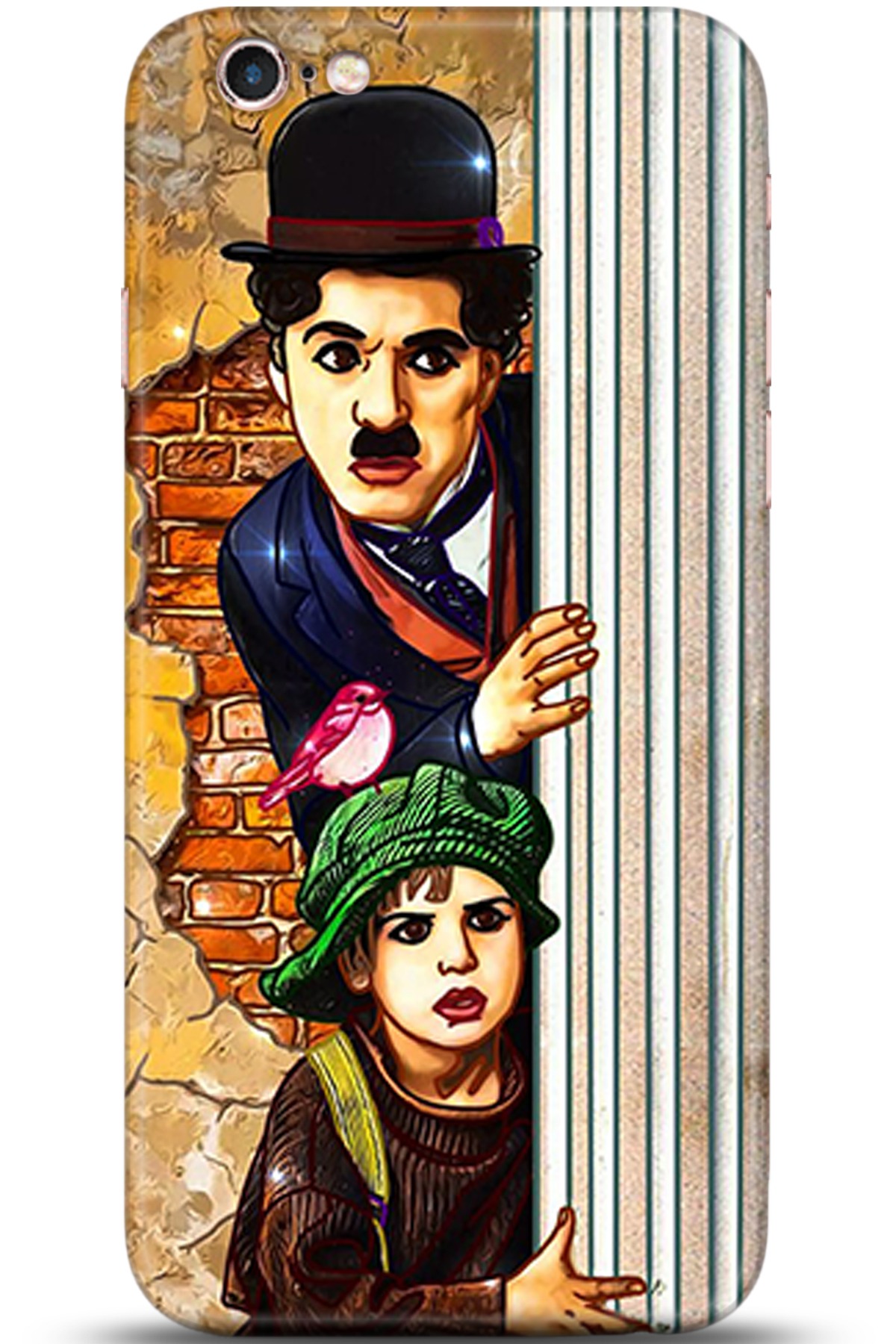 Apple iPhone 6S Plus Uyumlu Kılıf HD Baskılı Kılıf - Followed Institution 5348