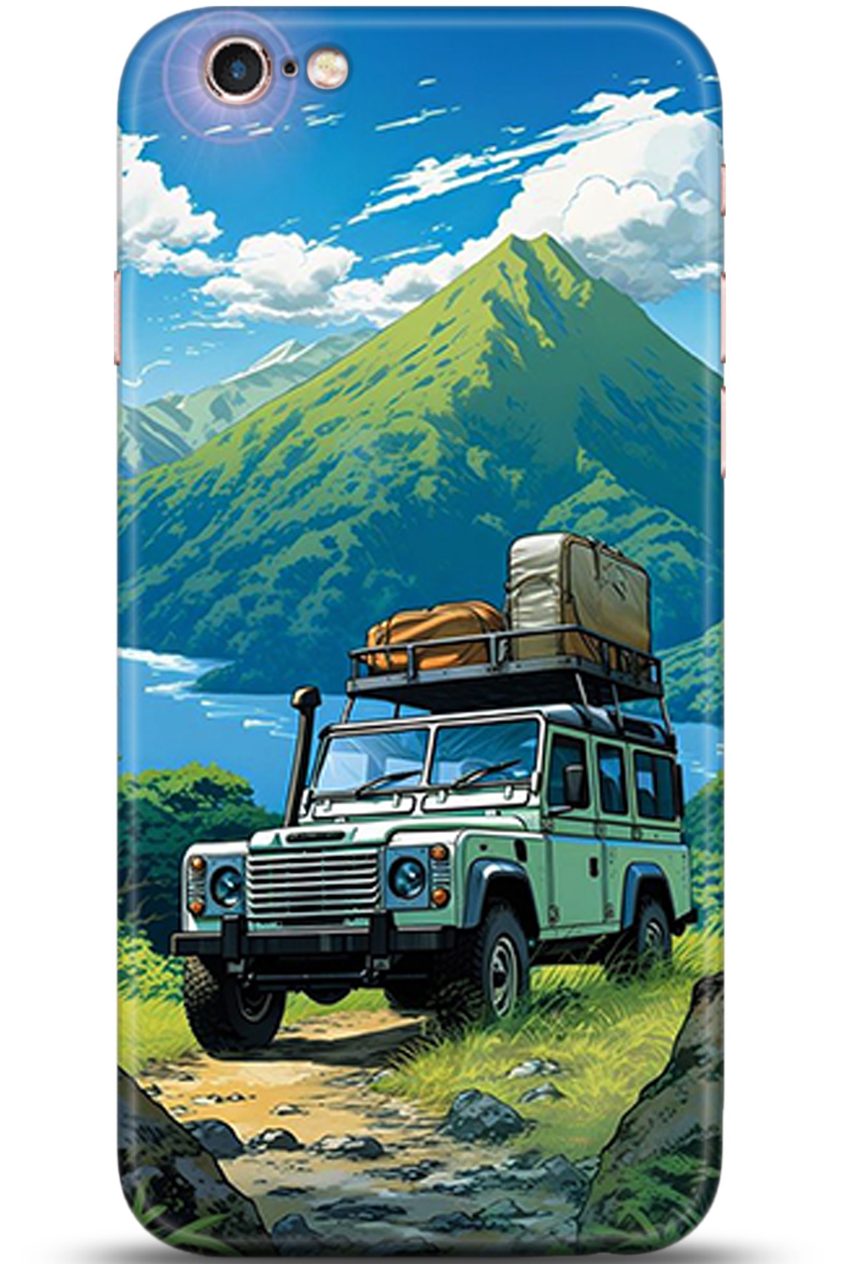 Apple iPhone 6S Plus Uyumlu Kılıf HD Baskılı Kılıf - Followed Institution 5362