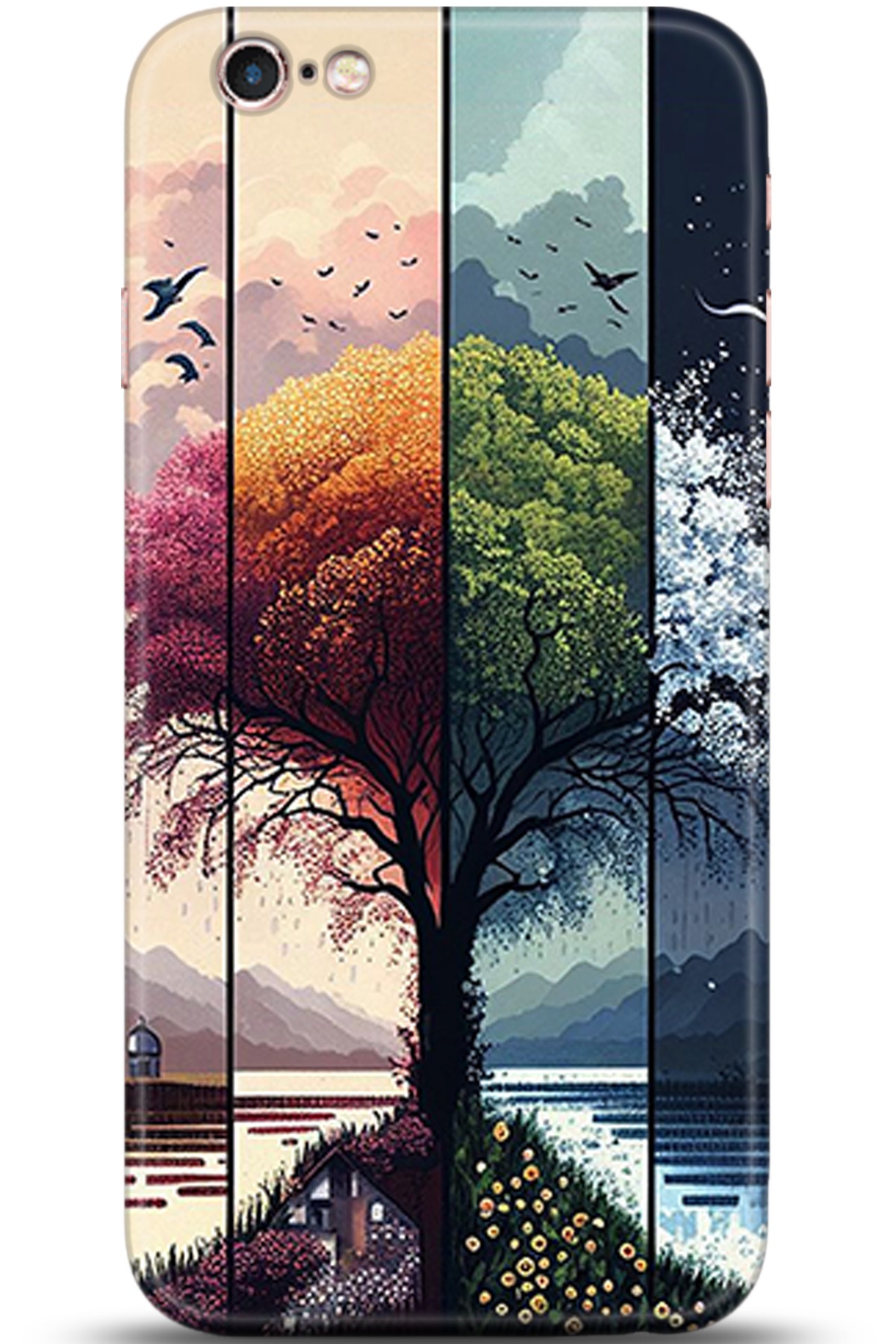 Apple iPhone 6S Plus Uyumlu Kılıf HD Baskılı Kılıf - Followed Institution 5369