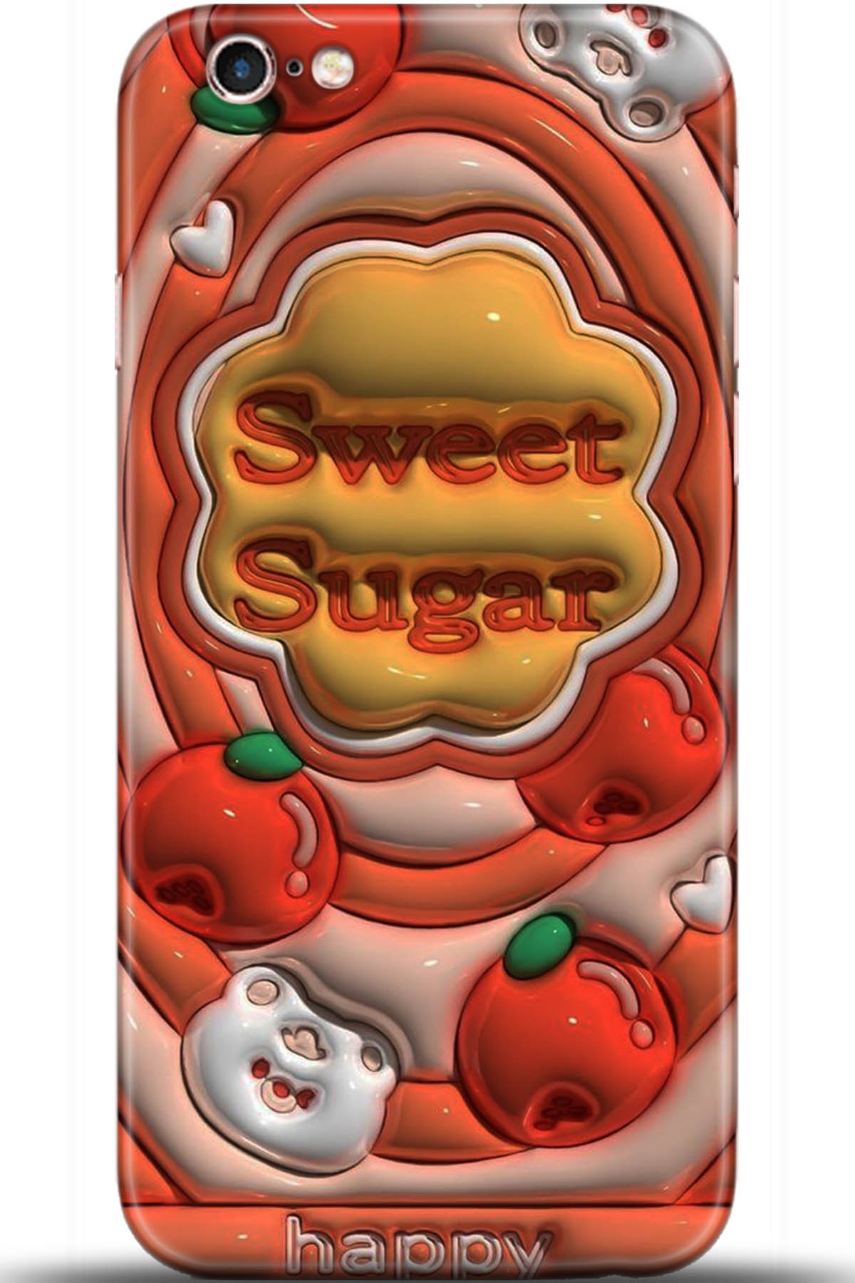 Apple iPhone 6S Plus Uyumlu Kılıf HD Baskılı Kılıf - Followed Institution 5392