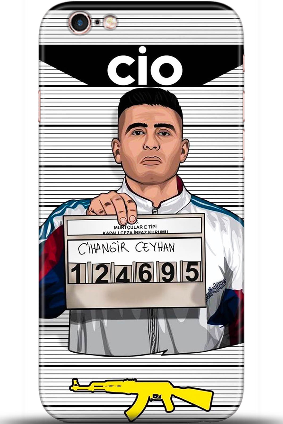 Apple iPhone 6S Plus Uyumlu Kılıf HD Baskılı Kılıf - Followed Institution 5411