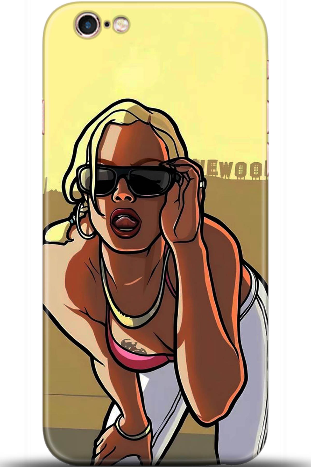 Apple iPhone 6S Plus Uyumlu Kılıf HD Baskılı Kılıf - Followed Institution 5412