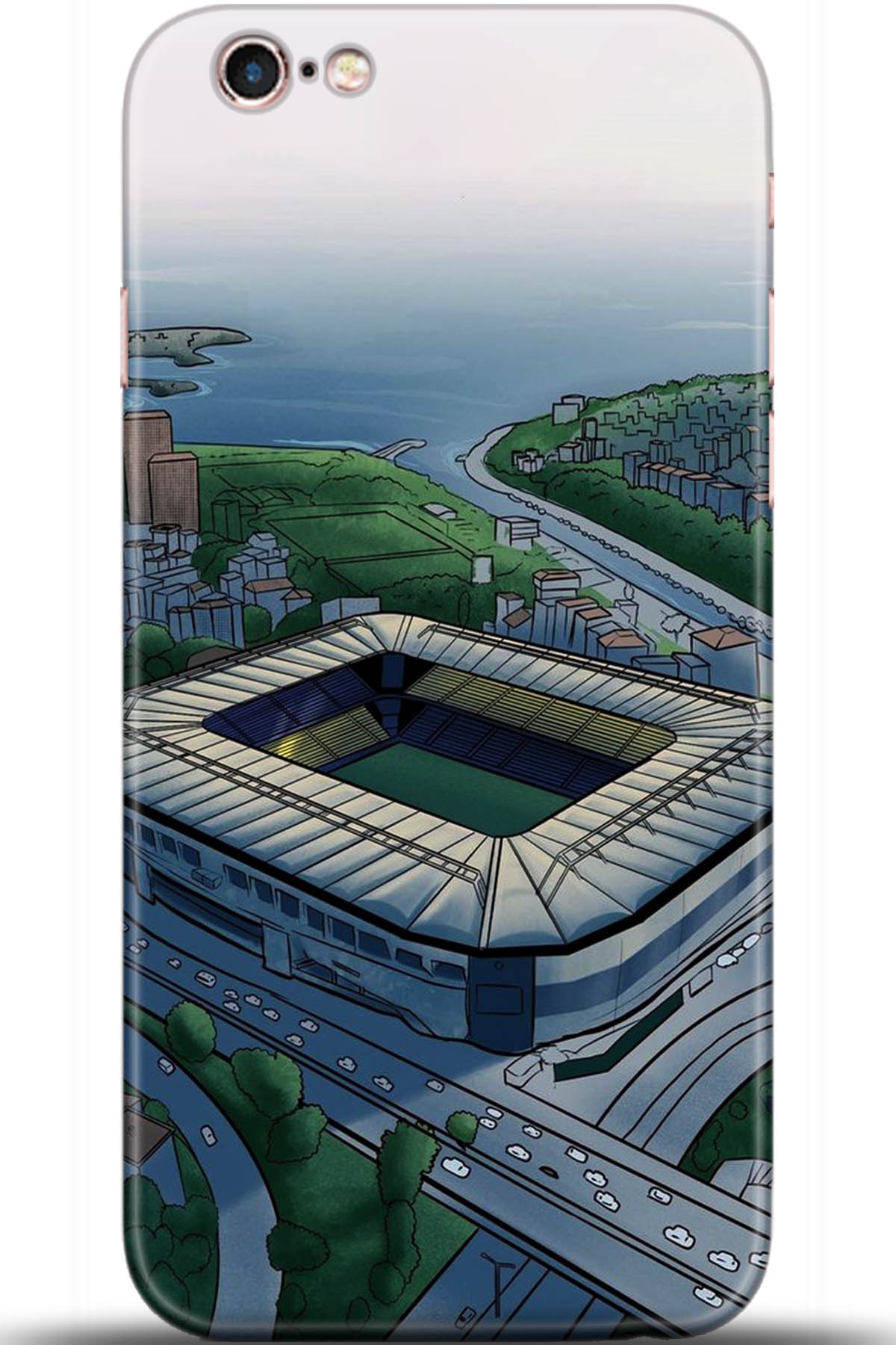 Apple iPhone 6S Plus Uyumlu Kılıf HD Baskılı Kılıf - Followed Institution 5715