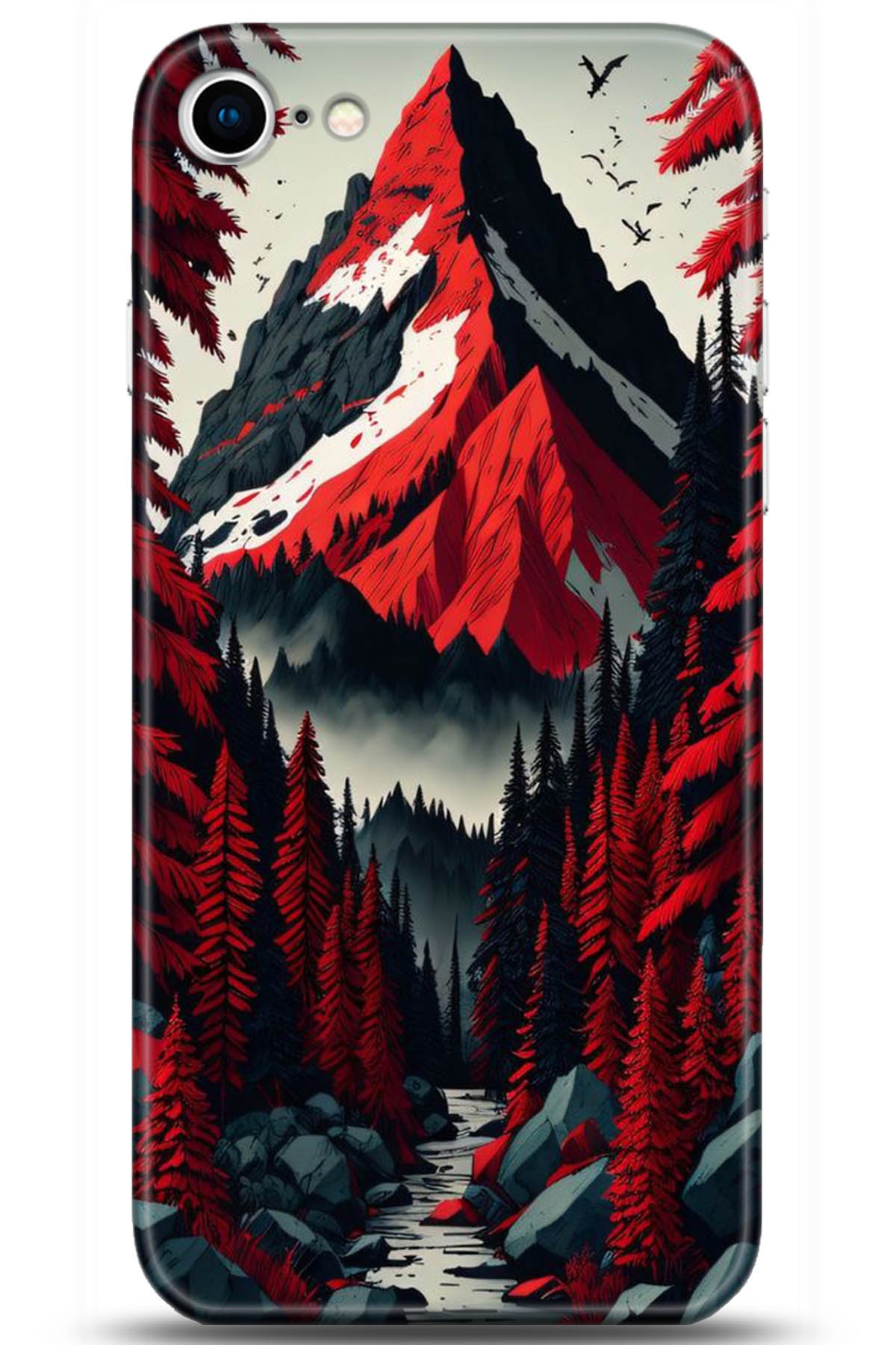 Apple iPhone 7 Uyumlu Kılıf HD Baskılı Kılıf - Followed Institution 5196