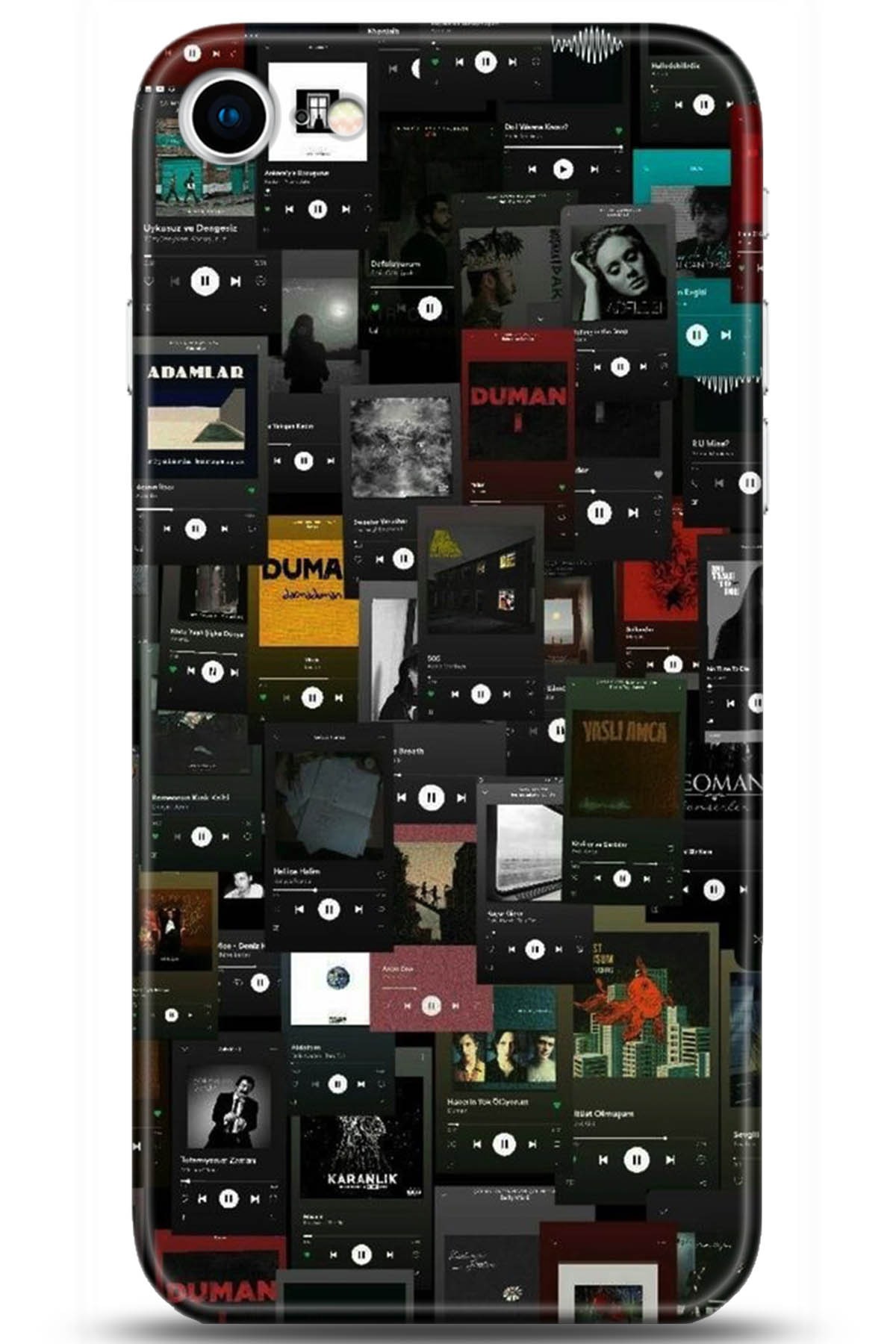 Apple iPhone 7 Uyumlu Kılıf HD Baskılı Kılıf - Followed Institution 5264