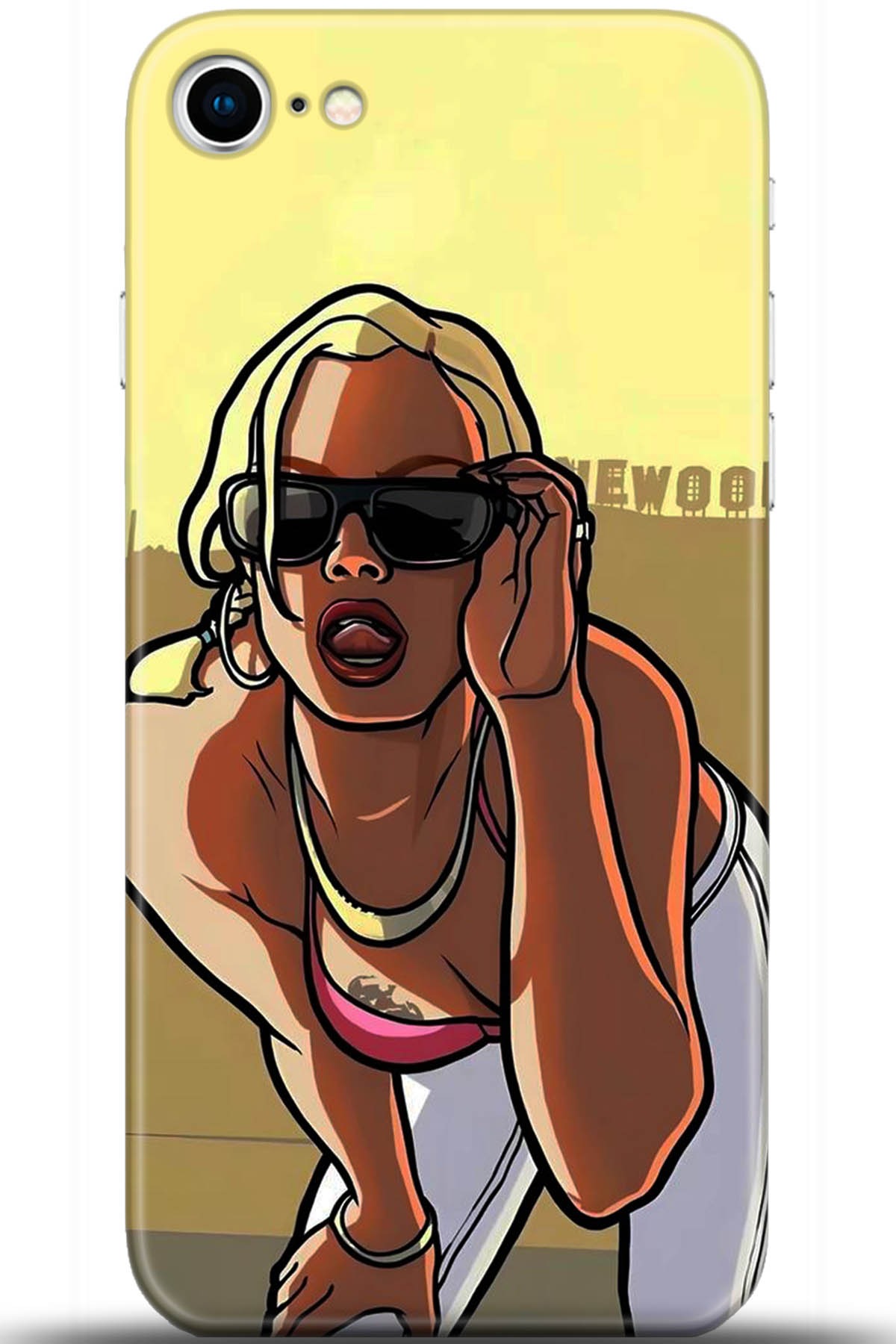 Apple iPhone 7 Uyumlu Kılıf HD Baskılı Kılıf - Followed Institution 5412