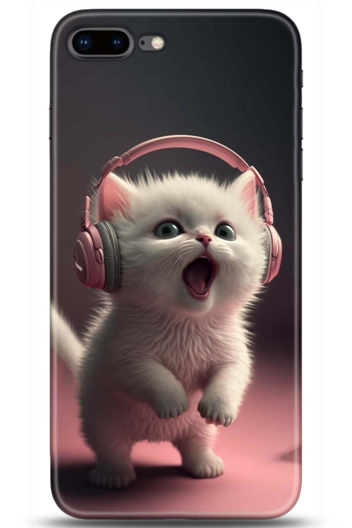 Apple iPhone 8 Plus Uyumlu Kılıf HD Baskılı Kılıf - Followed Institution 5103