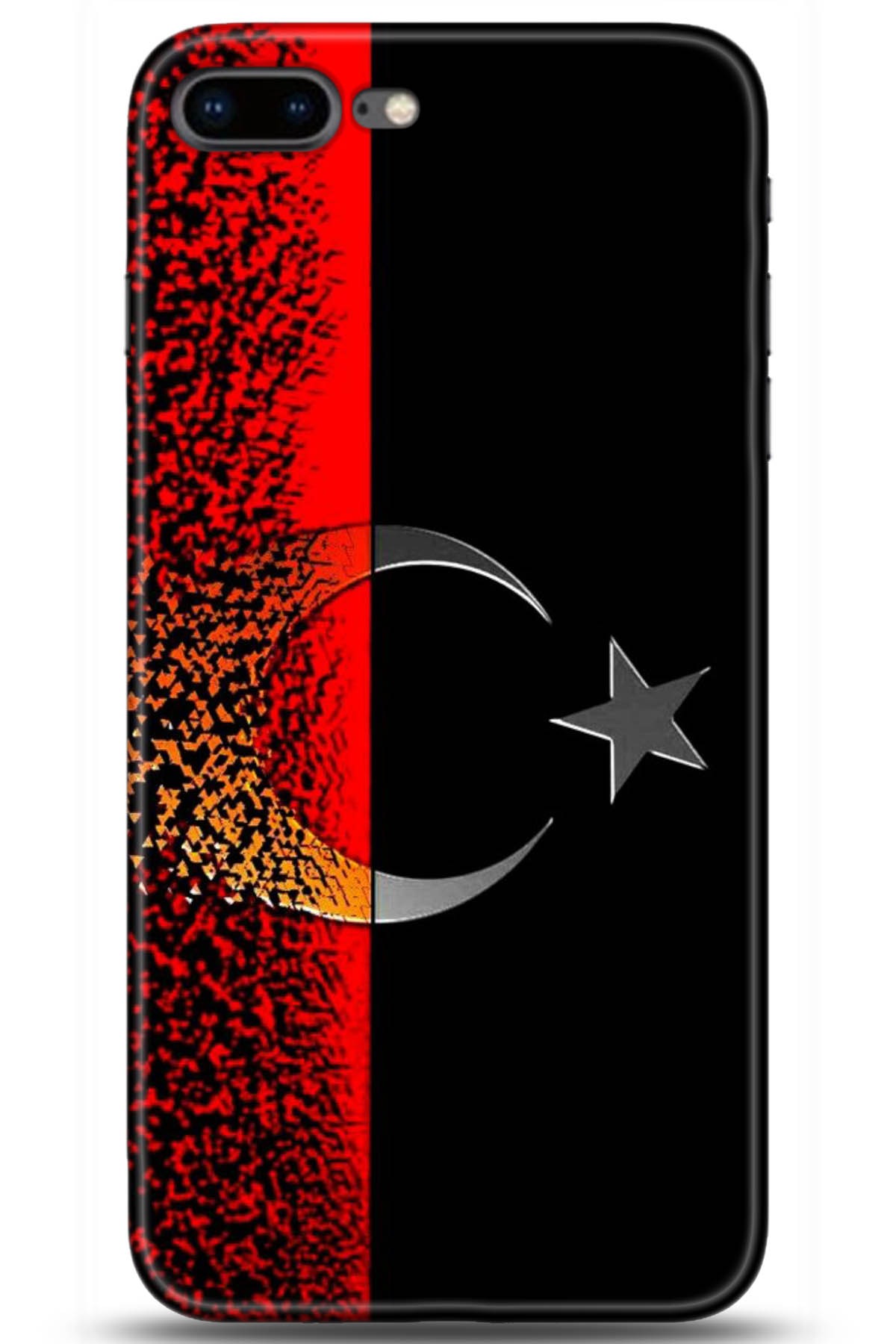 Apple iPhone 8 Plus Uyumlu Kılıf HD Baskılı Kılıf - Followed Institution 5137