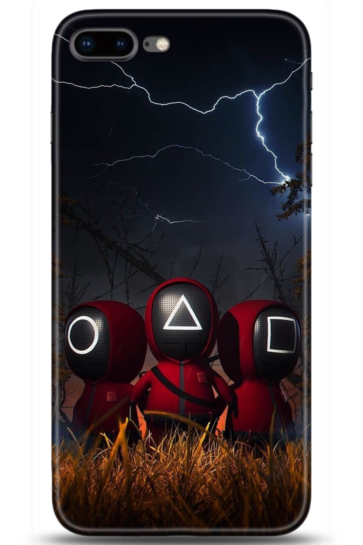 Apple iPhone 8 Plus Uyumlu Kılıf HD Baskılı Kılıf - Followed Institution 5290