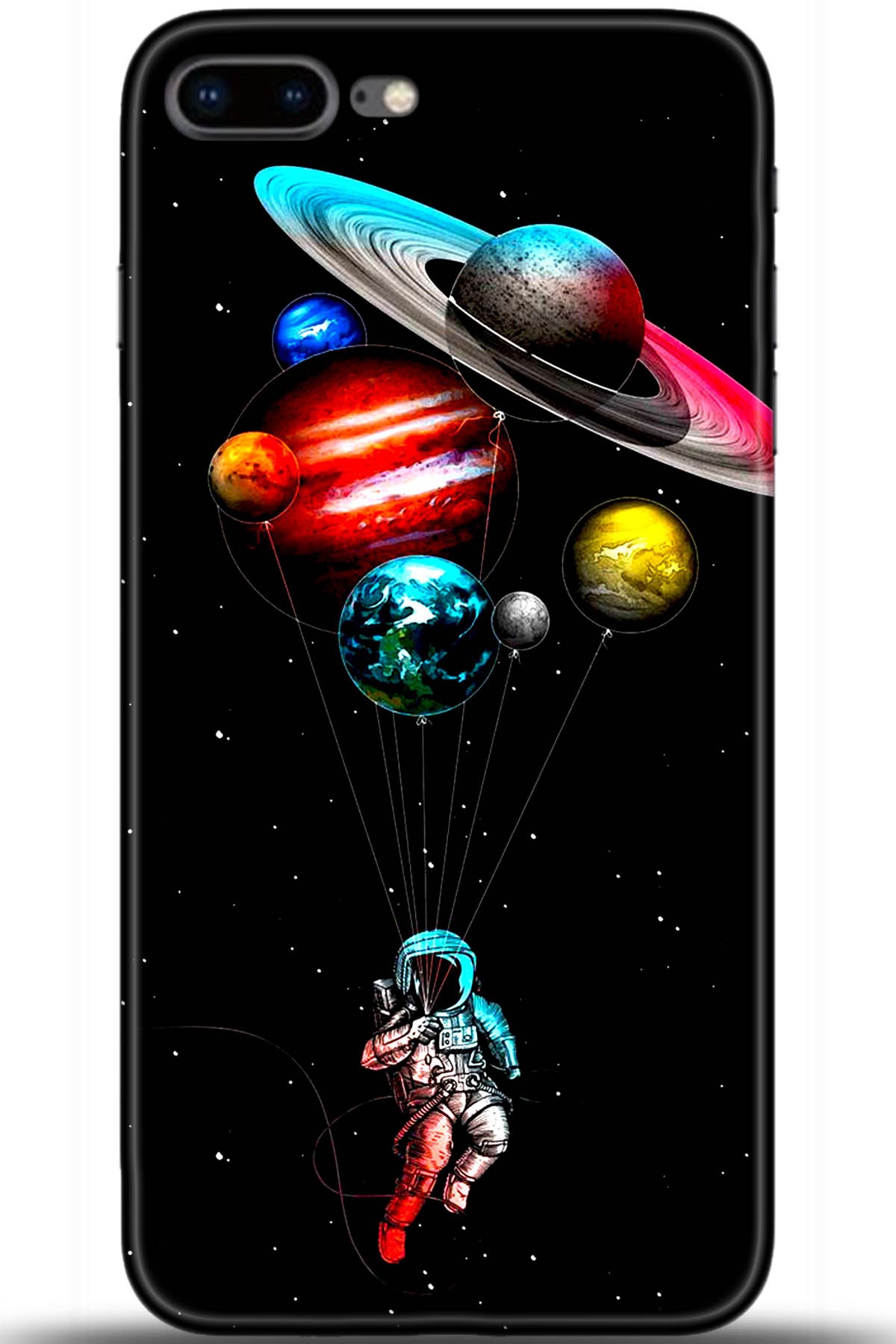 Apple iPhone 8 Plus Uyumlu Kılıf HD Baskılı Kılıf - Followed Institution 5403