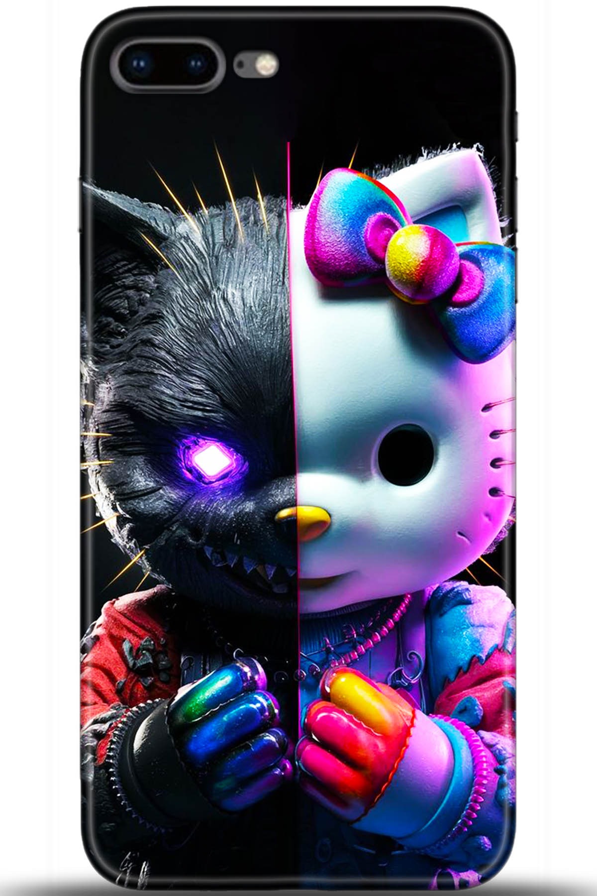 Apple iPhone 8 Plus Uyumlu Kılıf HD Baskılı Kılıf - Followed Institution 5406