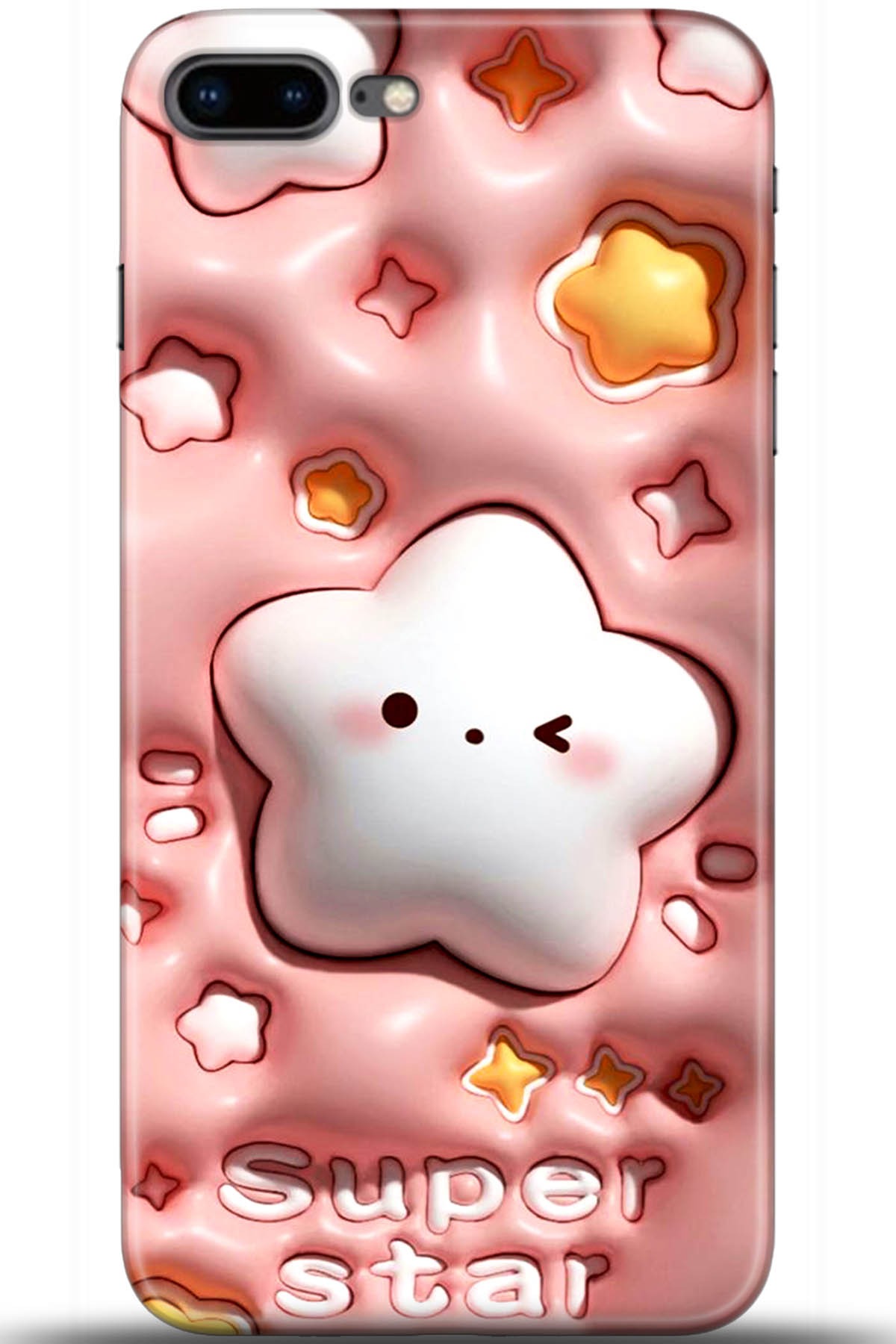 Apple iPhone 8 Plus Uyumlu Kılıf HD Baskılı Kılıf - Followed Institution 5420