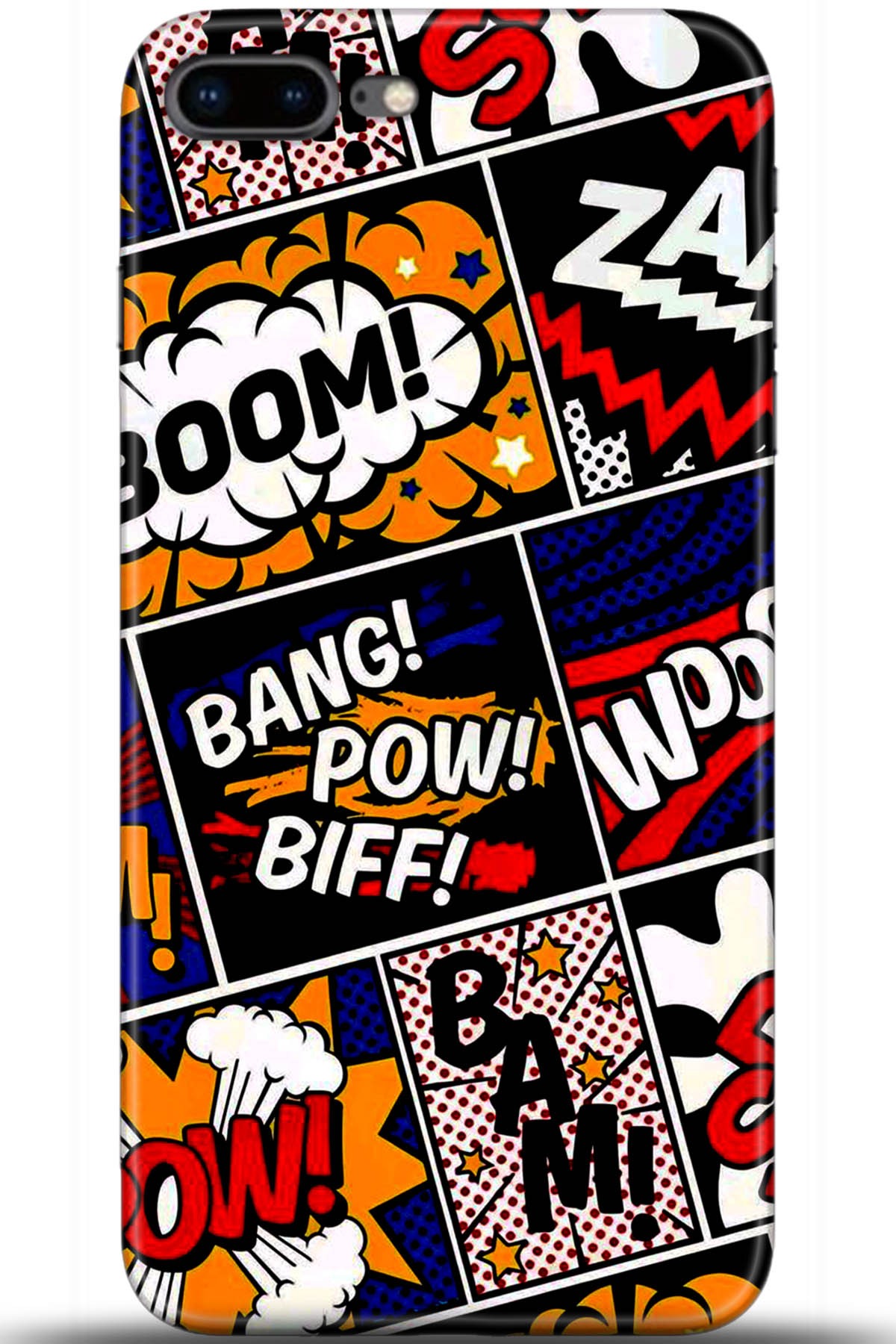 Apple iPhone 8 Plus Uyumlu Kılıf HD Baskılı Kılıf - Followed Institution 5423