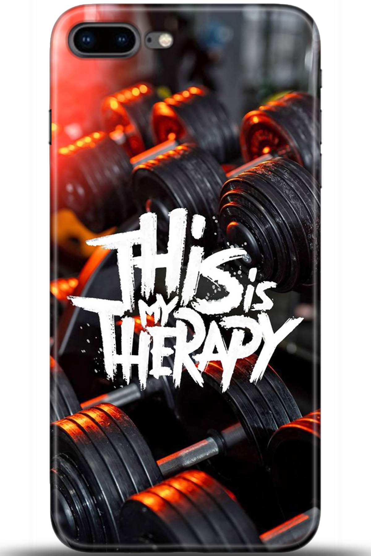 Apple iPhone 8 Plus Uyumlu Kılıf HD Baskılı Kılıf - Followed Institution 5480