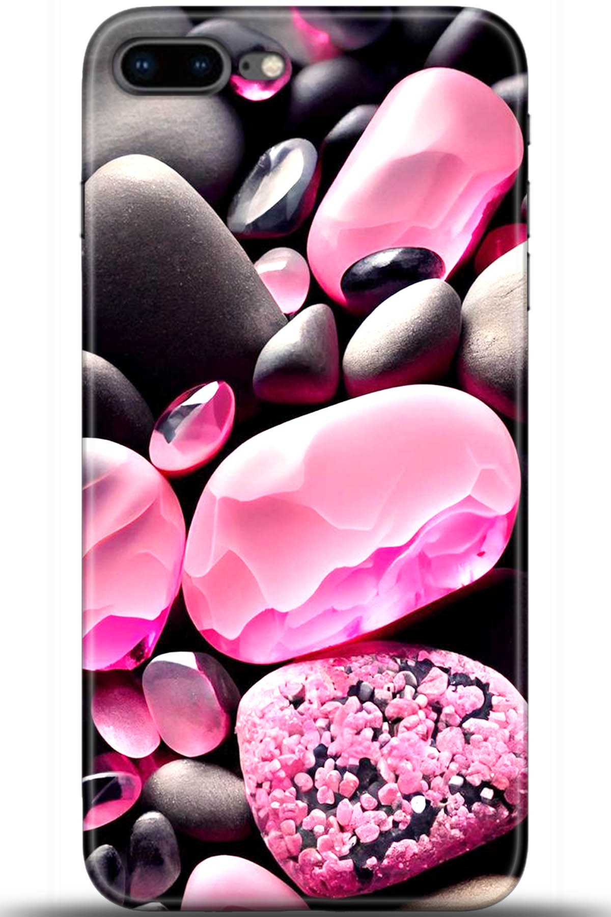 Apple iPhone 8 Plus Uyumlu Kılıf HD Baskılı Kılıf - Followed Institution 5529