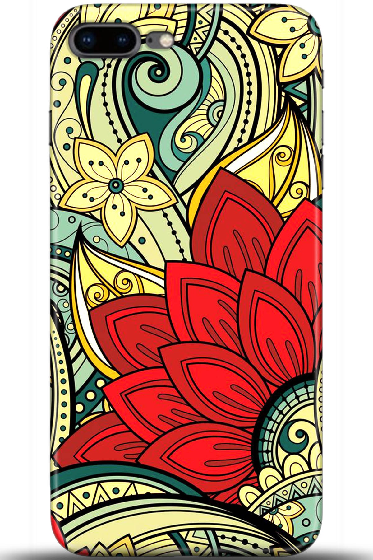 Apple iPhone 8 Plus Uyumlu Kılıf HD Baskılı Kılıf - Followed Institution 5534