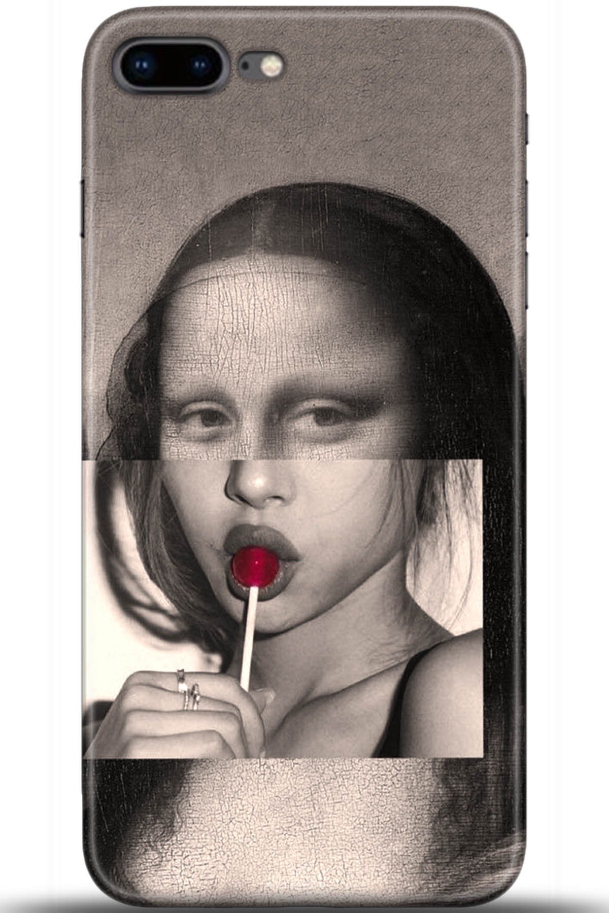 Apple iPhone 8 Plus Uyumlu Kılıf HD Baskılı Kılıf - Followed Institution 5548