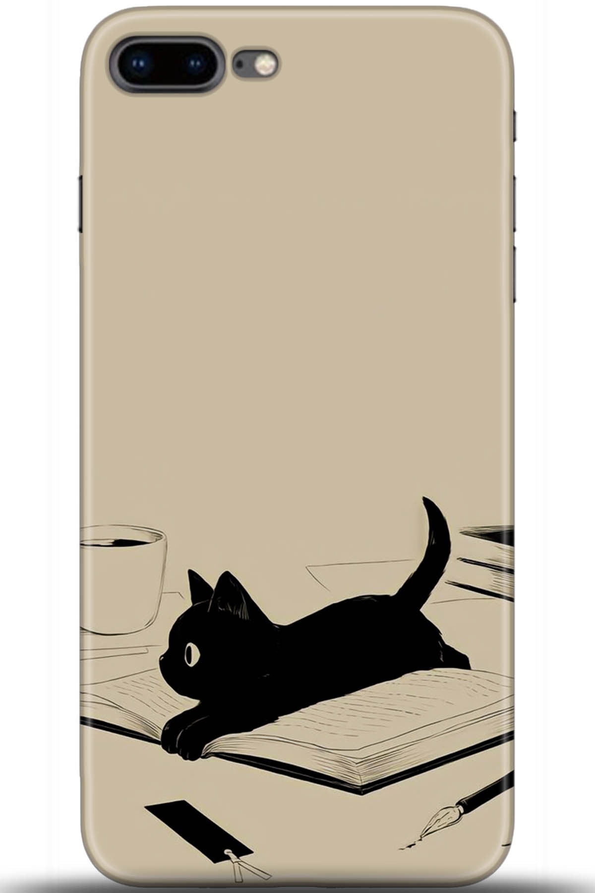 Apple iPhone 8 Plus Uyumlu Kılıf HD Baskılı Kılıf - Followed Institution 5603